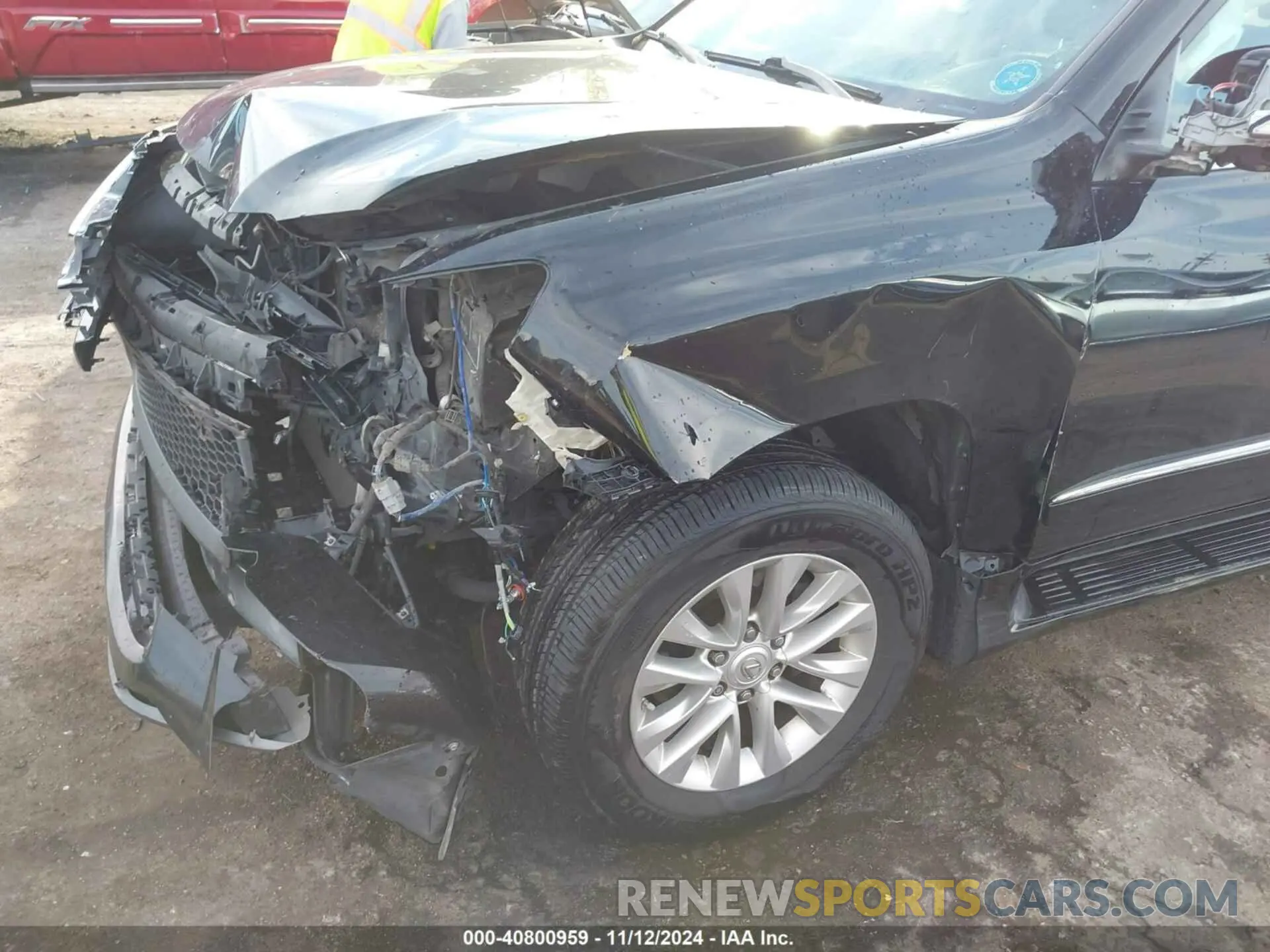 6 fotografías del automóvil dañado JTJBM7FX7K5220927 LEXUS GX 460 2019