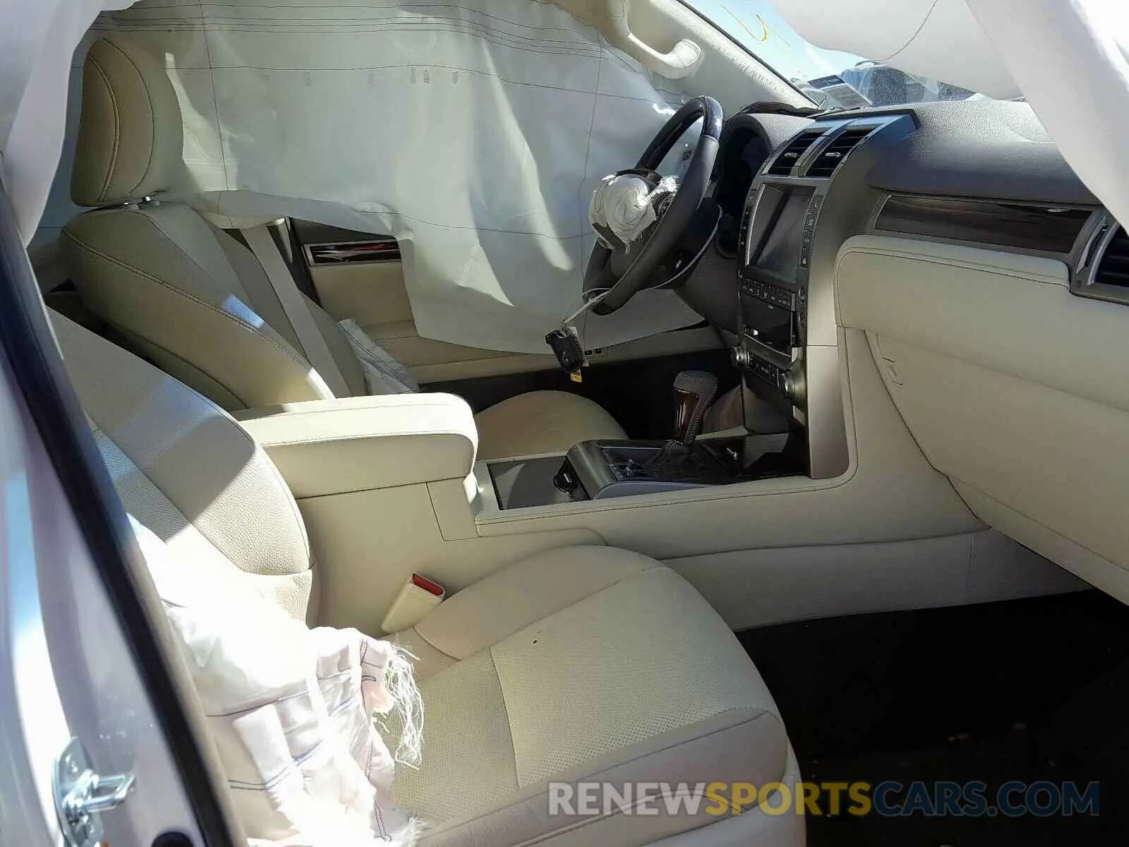 5 fotografías del automóvil dañado JTJBM7FX7K5222919 LEXUS GX 460 2019