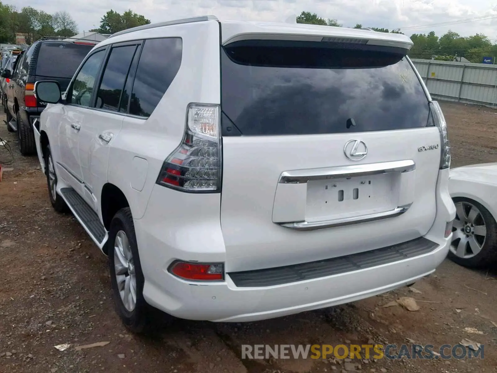 3 fotografías del automóvil dañado JTJBM7FX7K5228638 LEXUS GX 460 2019