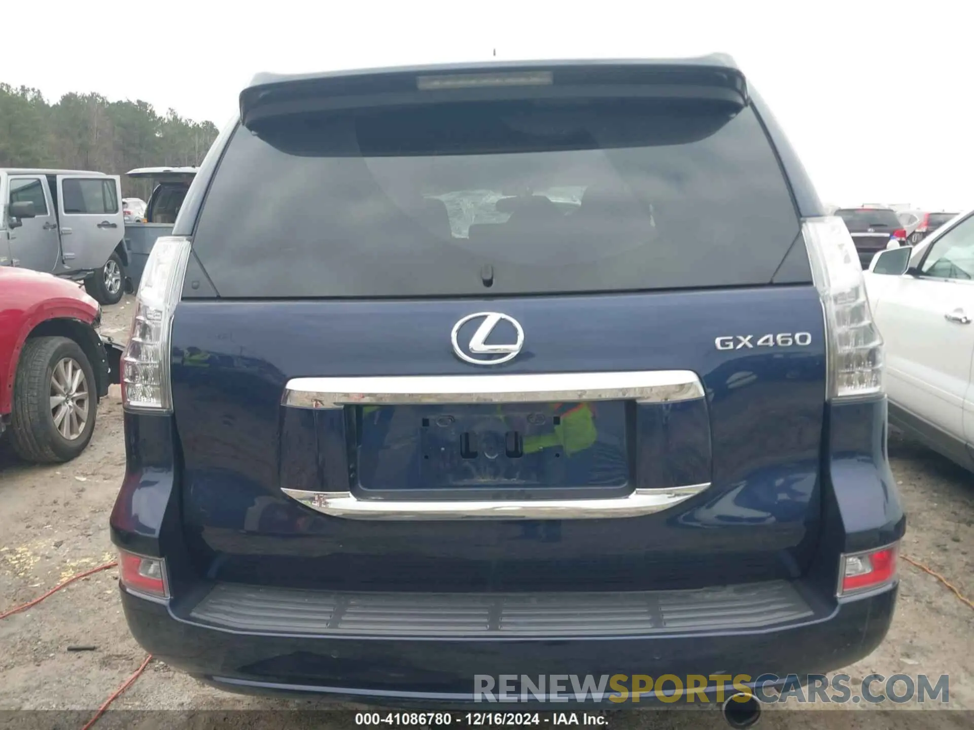 17 fotografías del automóvil dañado JTJBM7FX8K5215090 LEXUS GX 460 2019