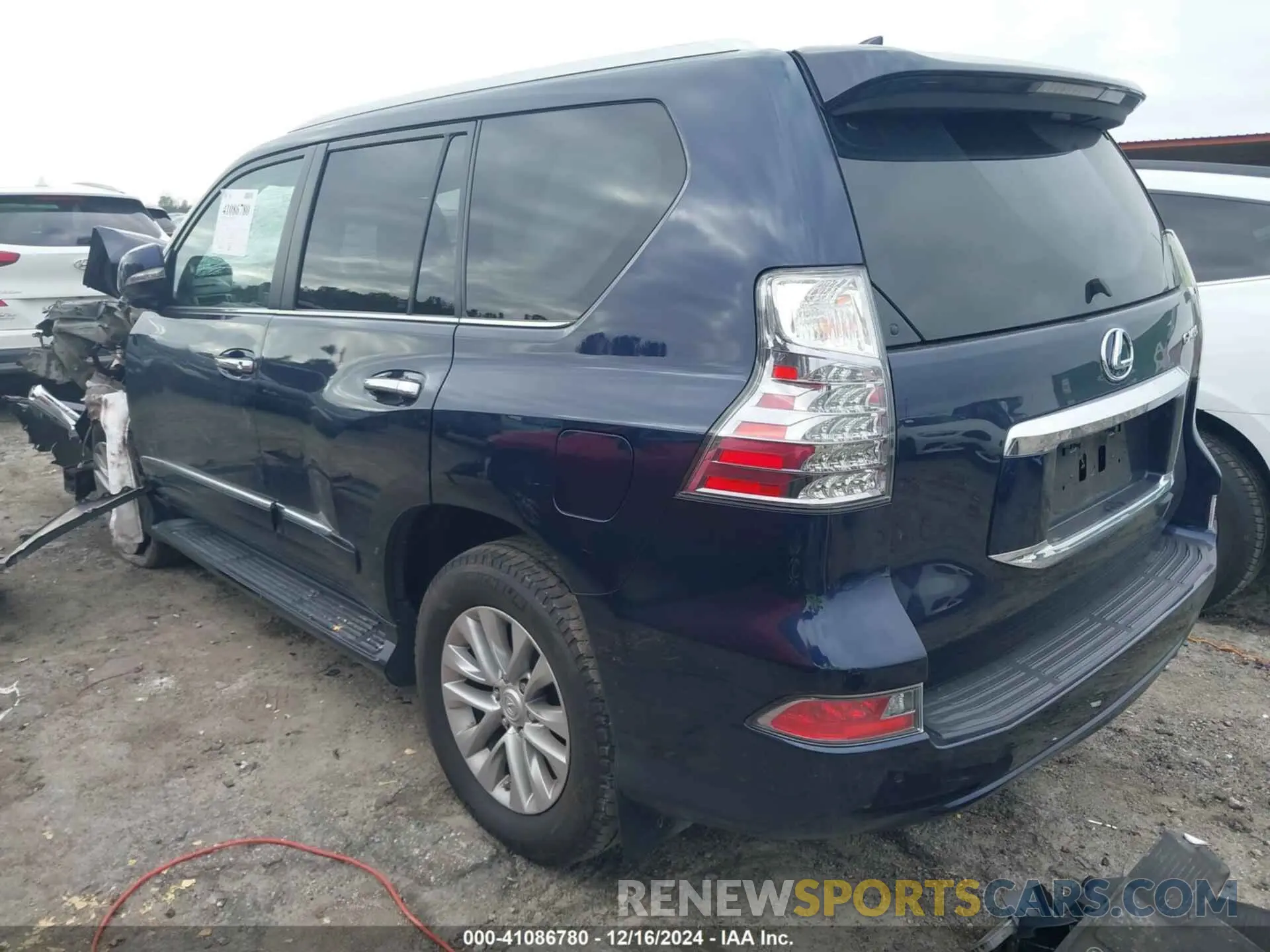3 fotografías del automóvil dañado JTJBM7FX8K5215090 LEXUS GX 460 2019