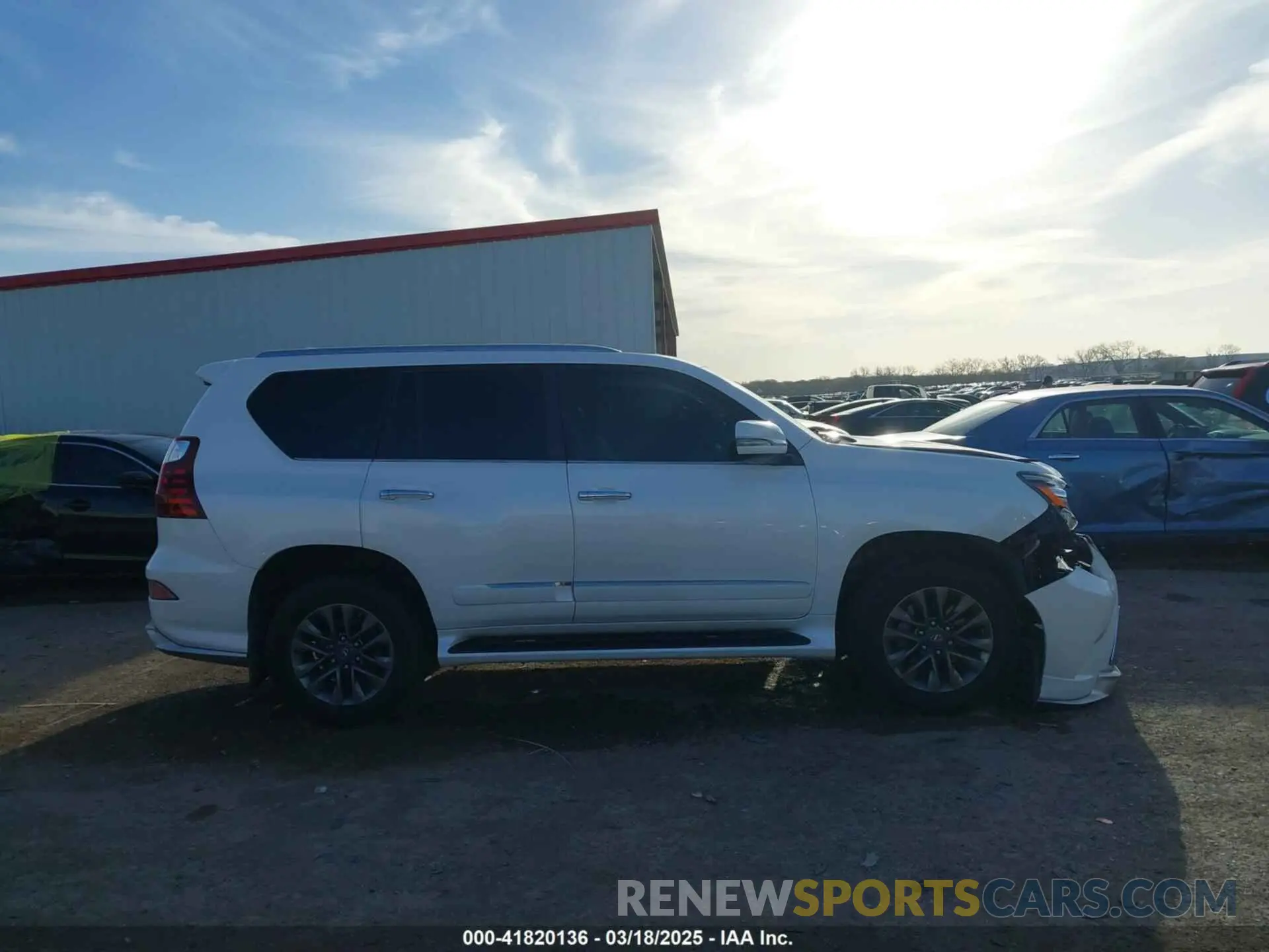13 fotografías del automóvil dañado JTJBM7FX8K5216952 LEXUS GX 460 2019