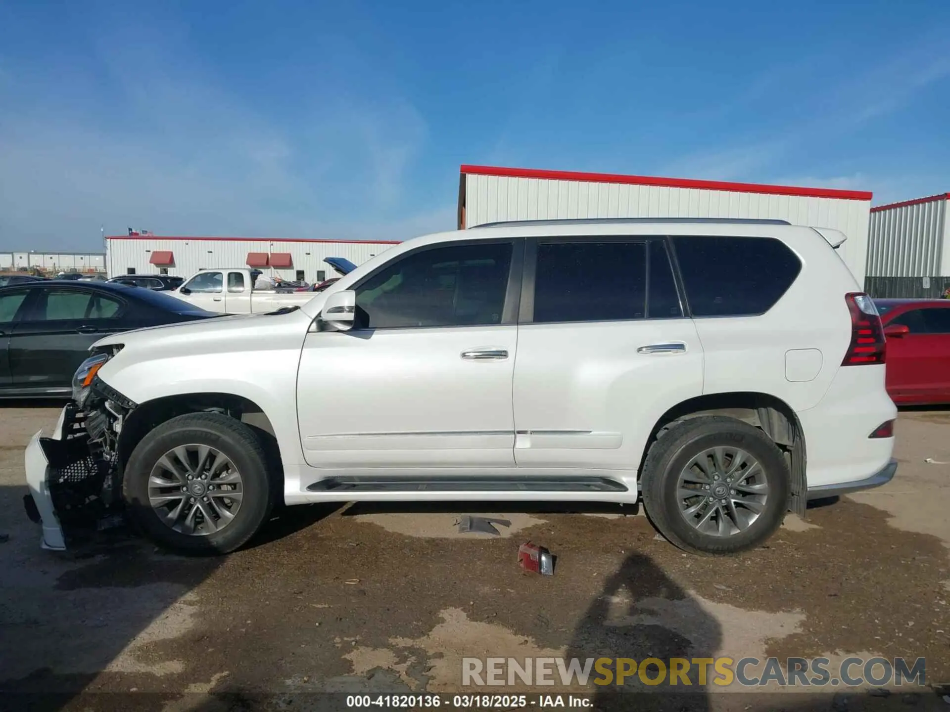 14 fotografías del automóvil dañado JTJBM7FX8K5216952 LEXUS GX 460 2019