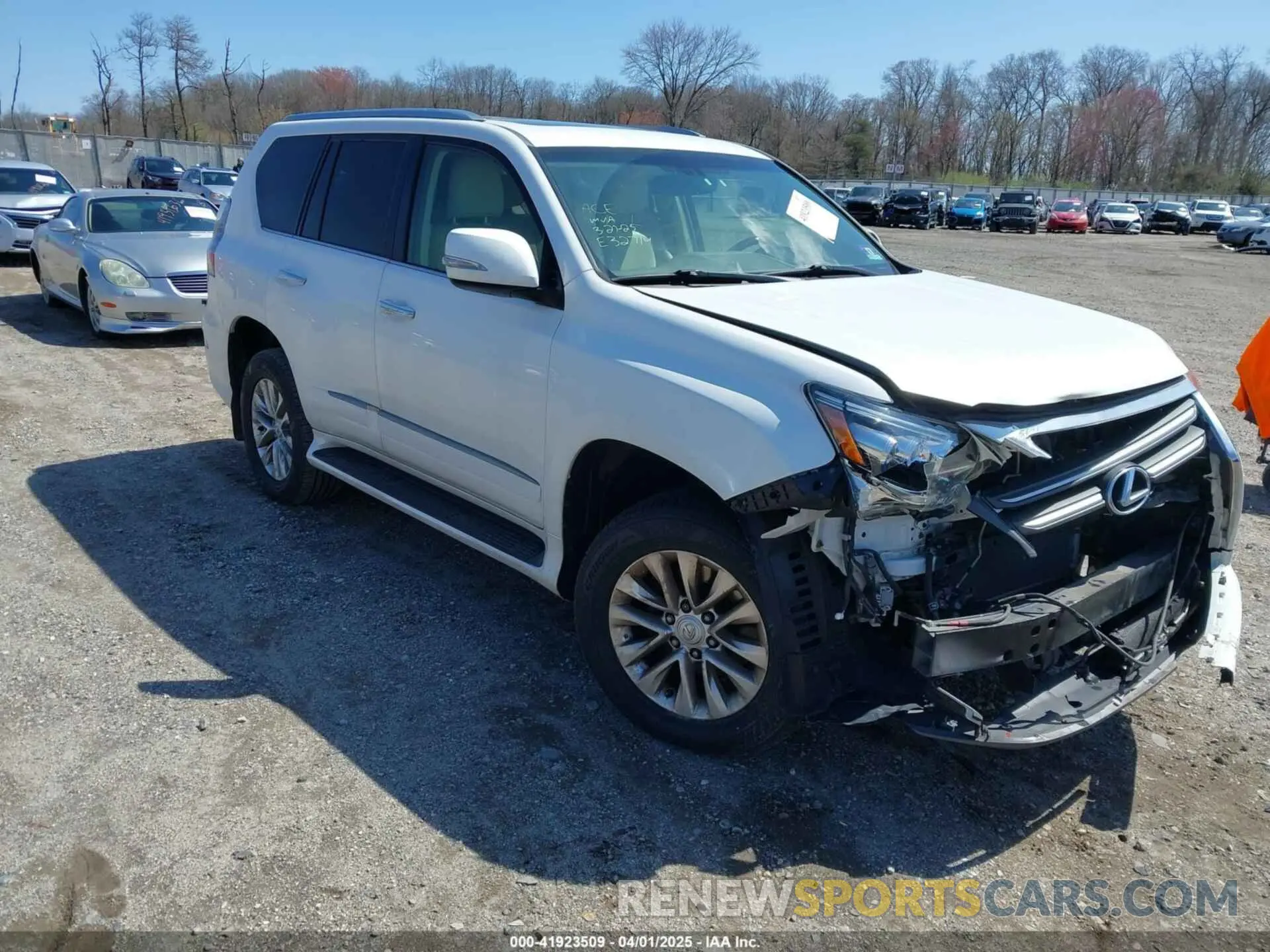 1 fotografías del automóvil dañado JTJBM7FX8K5226218 LEXUS GX 460 2019