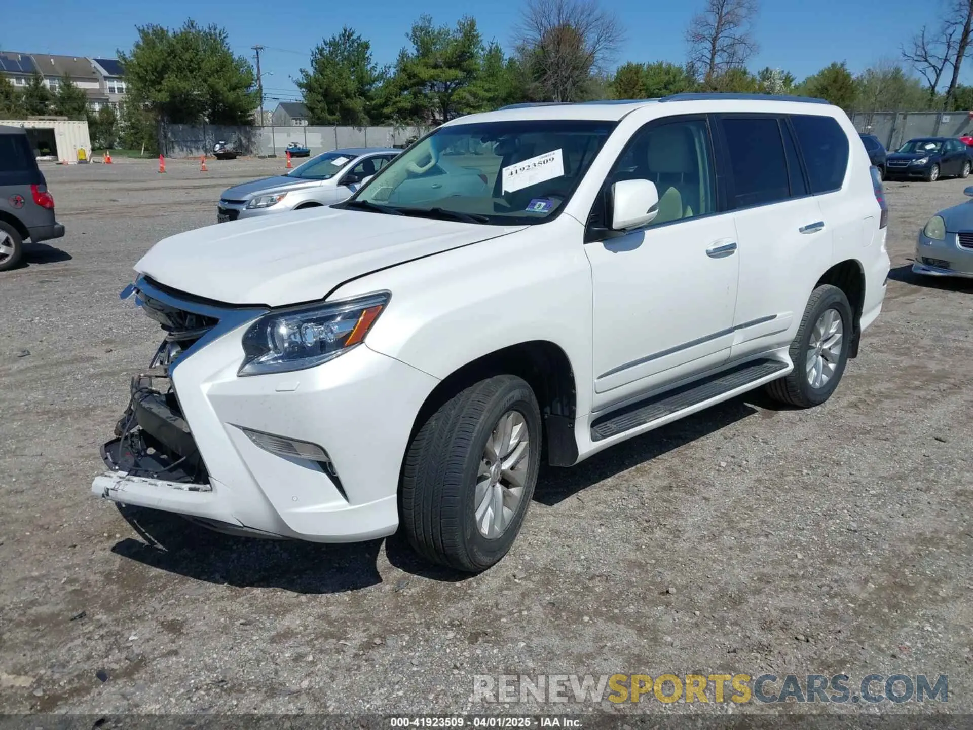 2 fotografías del automóvil dañado JTJBM7FX8K5226218 LEXUS GX 460 2019