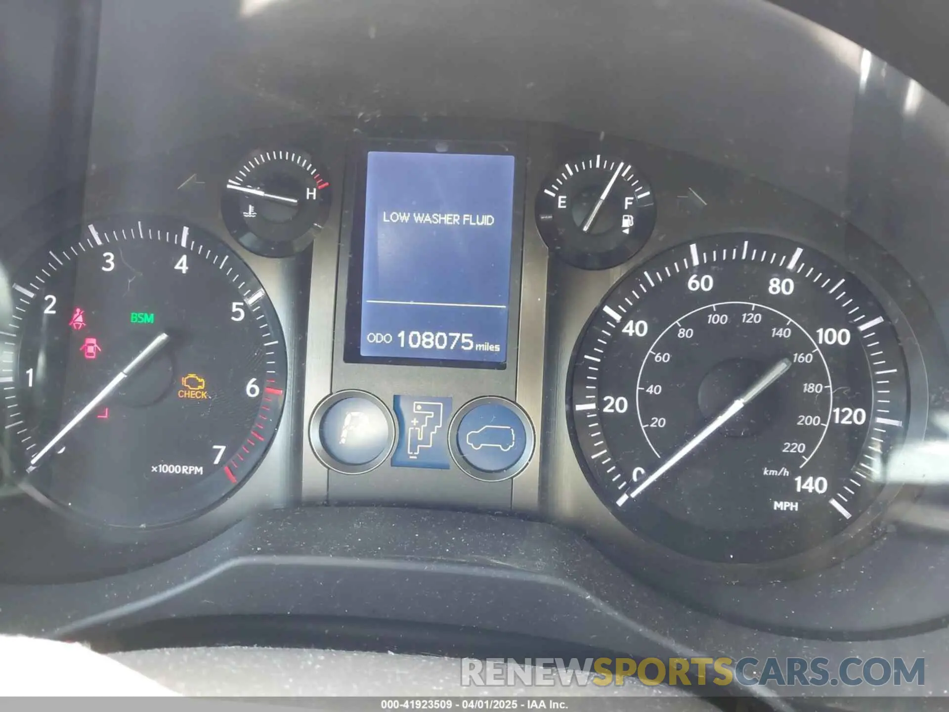 7 fotografías del automóvil dañado JTJBM7FX8K5226218 LEXUS GX 460 2019