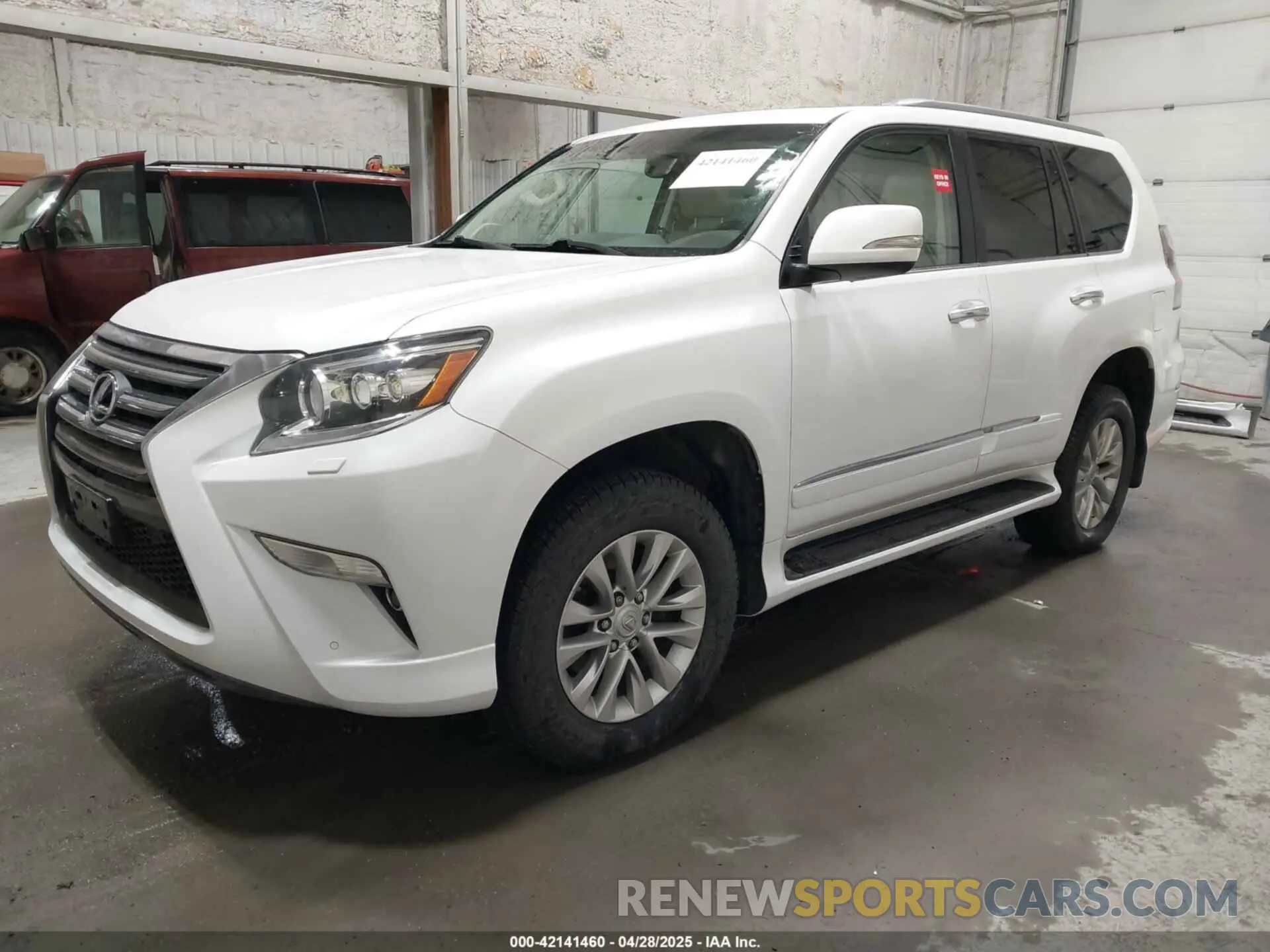 2 fotografías del automóvil dañado JTJBM7FX9K5212635 LEXUS GX 460 2019