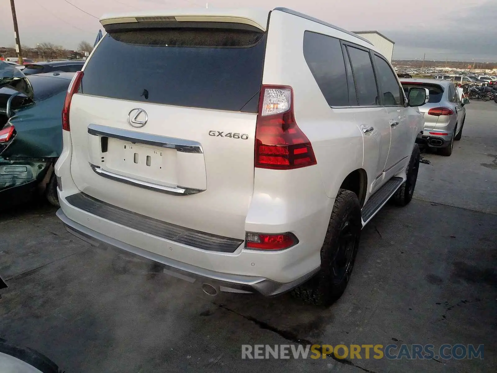 4 fotografías del automóvil dañado JTJBM7FX9K5213946 LEXUS GX 460 2019