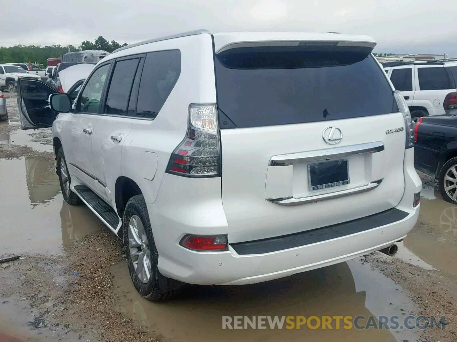 3 fotografías del automóvil dañado JTJBM7FX9K5220704 LEXUS GX 460 2019