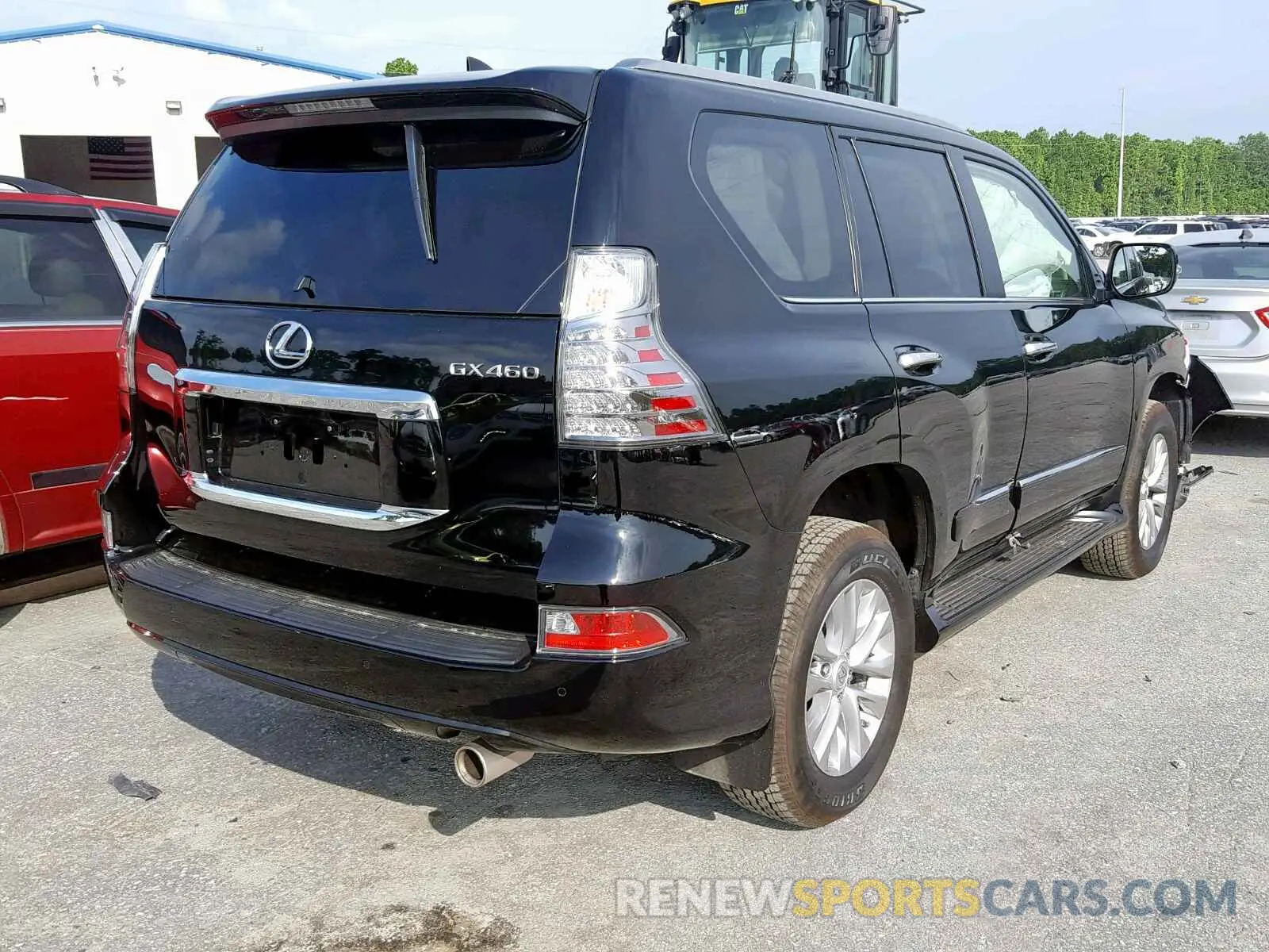 4 fotografías del automóvil dañado JTJBM7FX9K5225790 LEXUS GX 460 2019