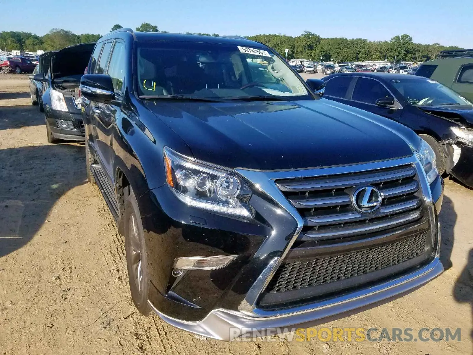 1 fotografías del automóvil dañado JTJBM7FXXK5218959 LEXUS GX 460 2019