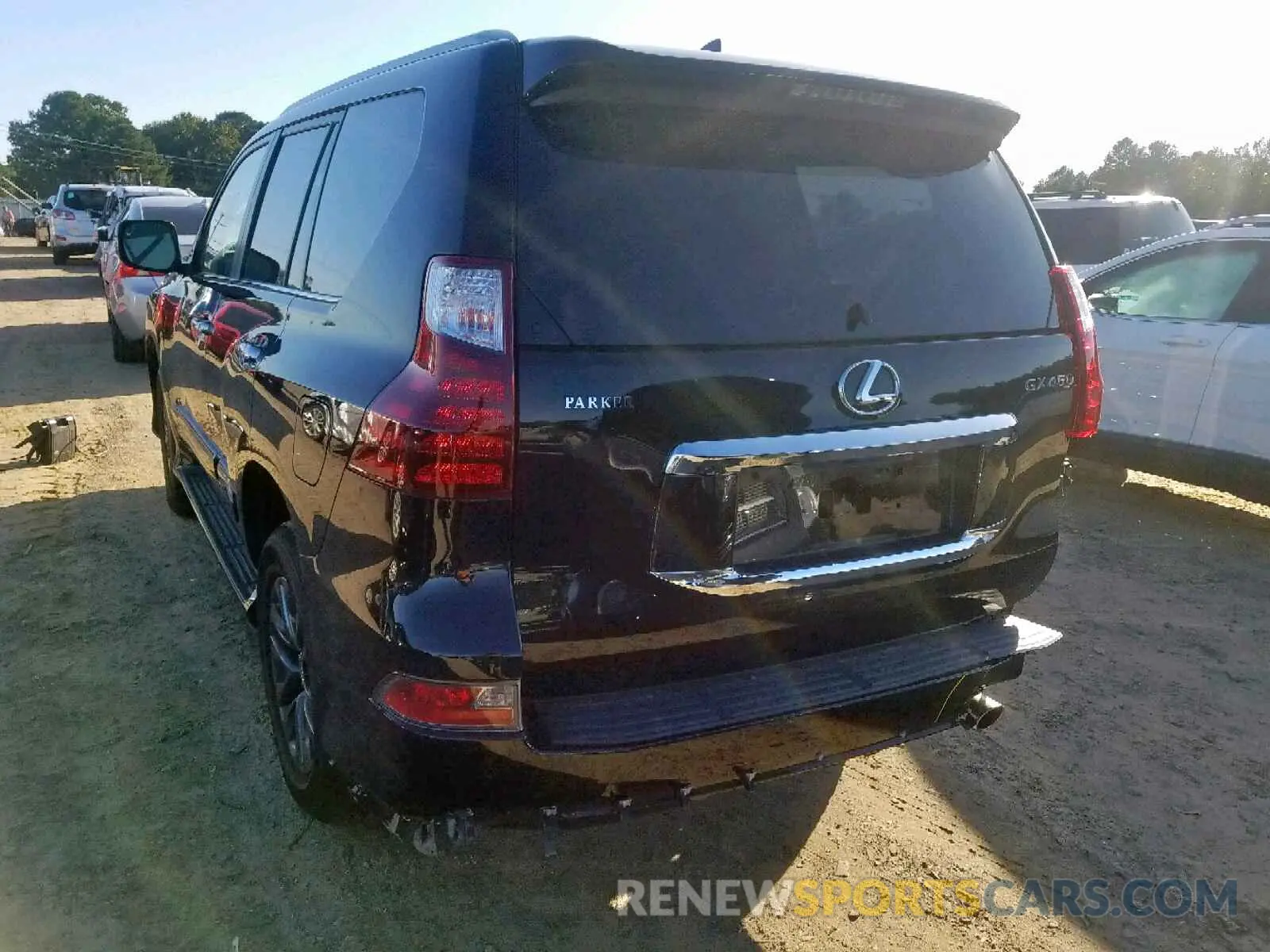 3 fotografías del automóvil dañado JTJBM7FXXK5218959 LEXUS GX 460 2019