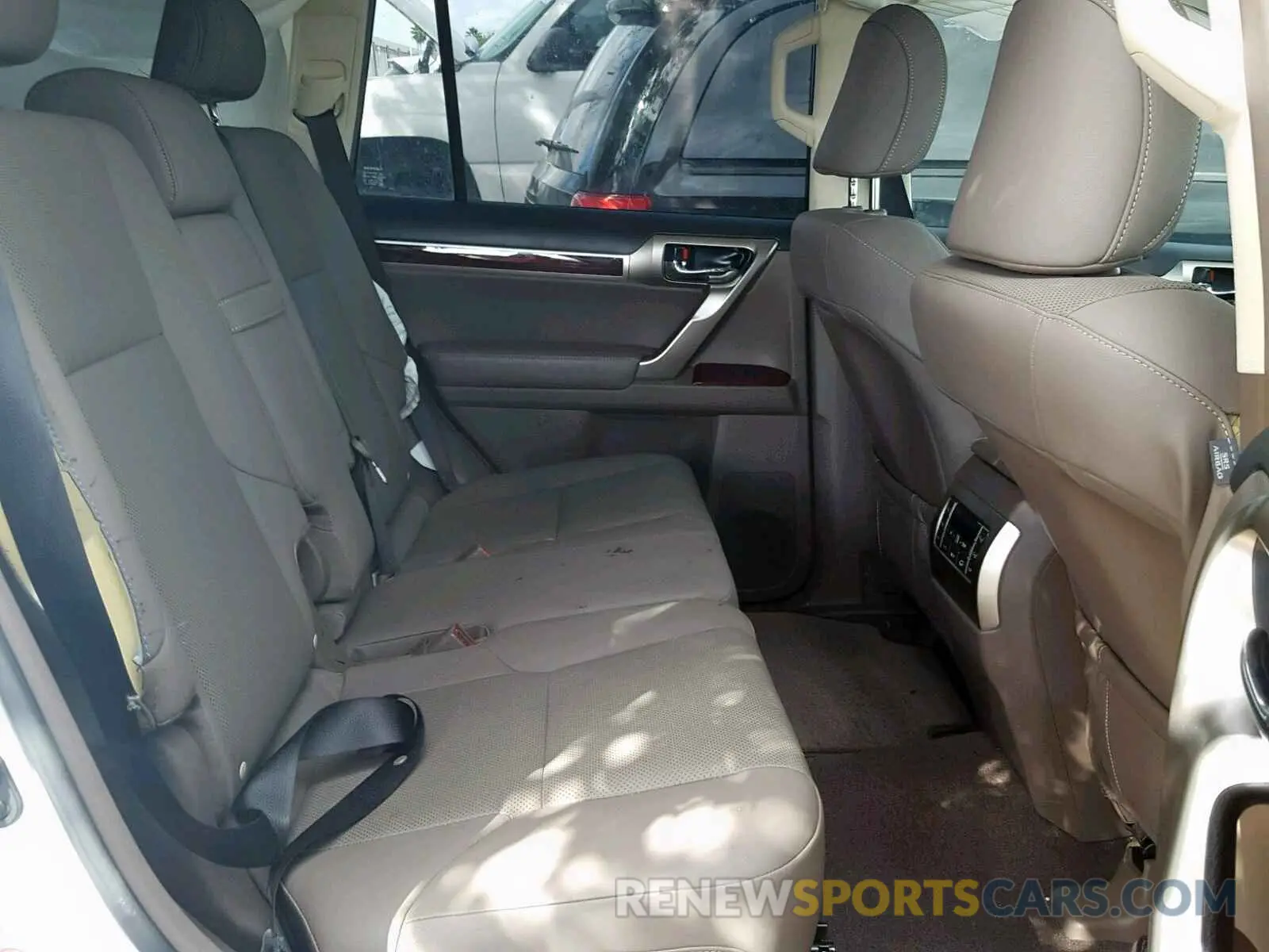 6 fotografías del automóvil dañado JTJBM7FXXK5219626 LEXUS GX 460 2019