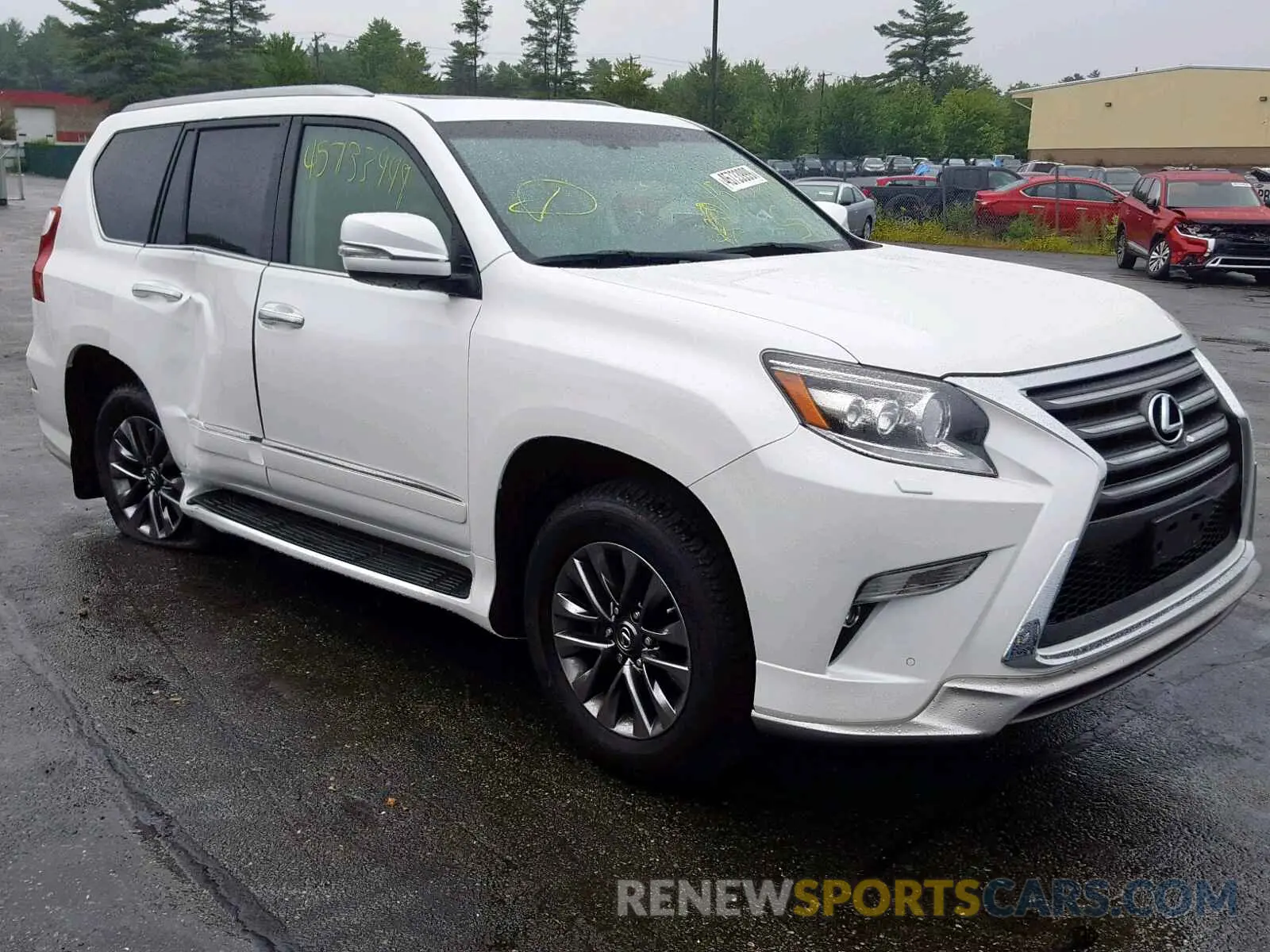 1 fotografías del automóvil dañado JTJJM7FX7K5211351 LEXUS GX 460 2019