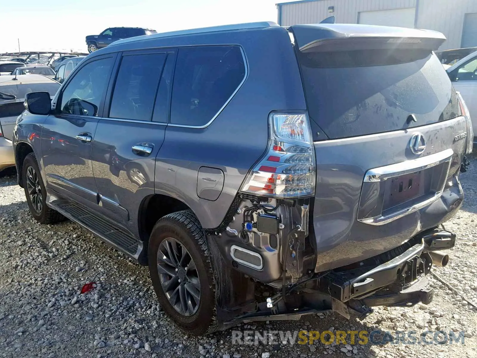 3 fotografías del automóvil dañado JTJJM7FX9K5213229 LEXUS GX 460 2019