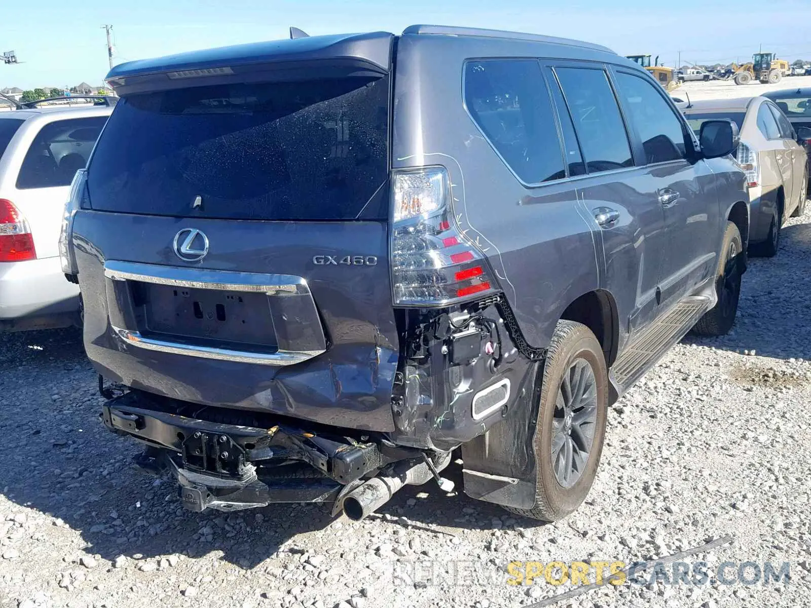 4 fotografías del automóvil dañado JTJJM7FX9K5213229 LEXUS GX 460 2019