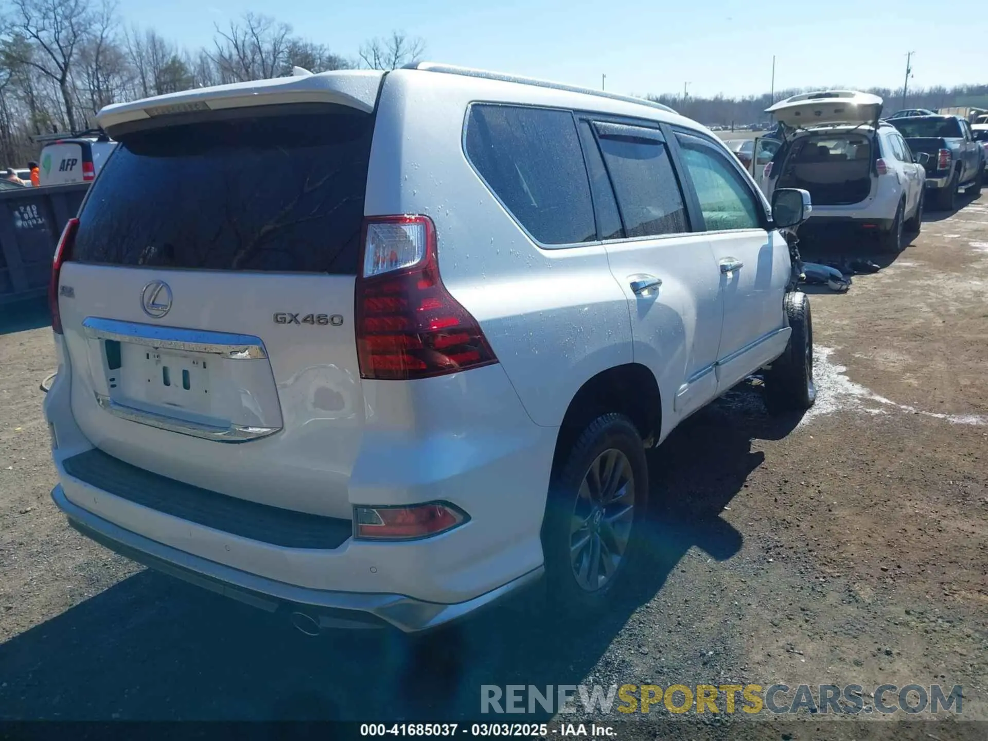 4 fotografías del automóvil dañado JTJJM7FXXK5227544 LEXUS GX 460 2019