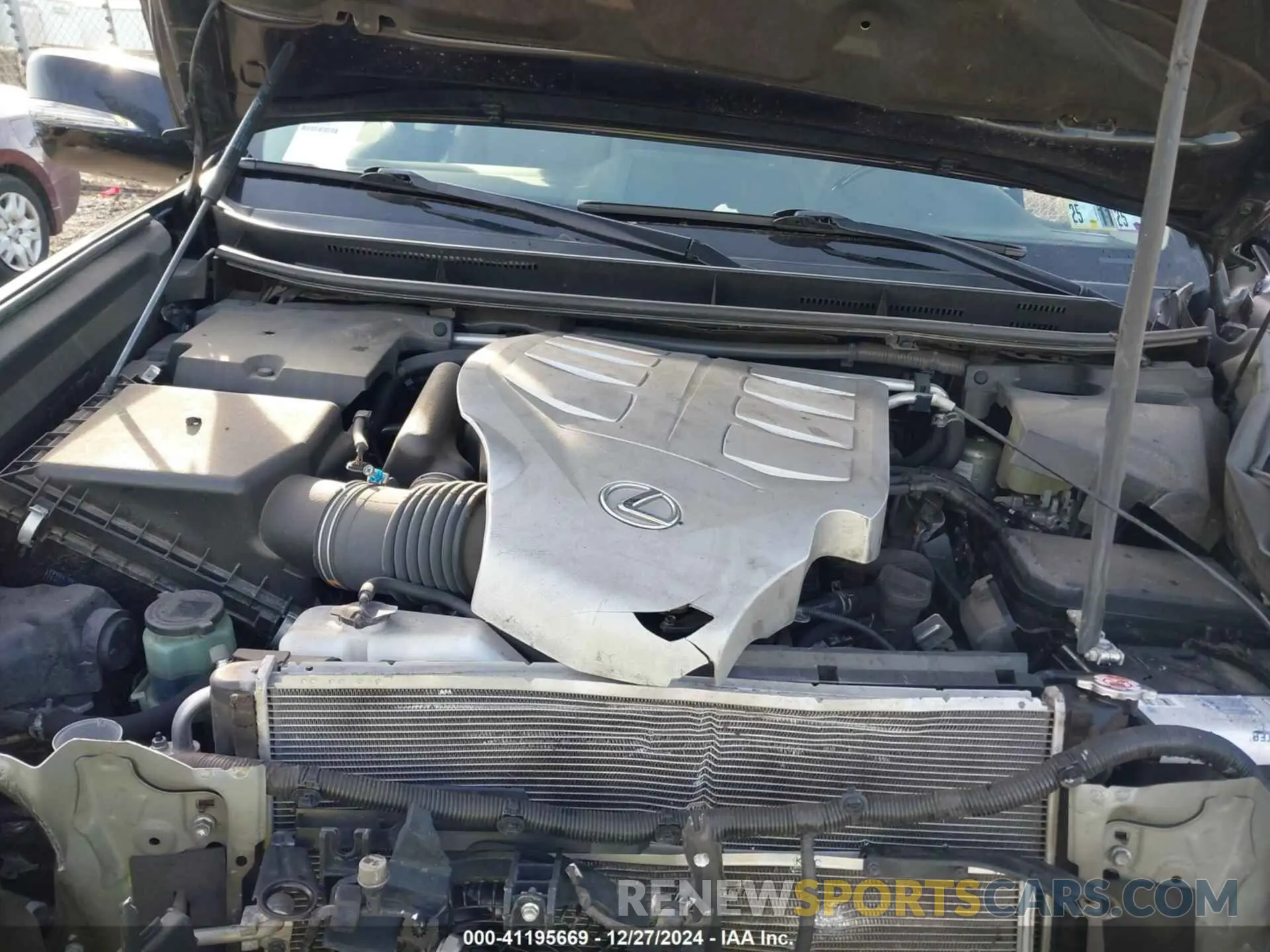 10 fotografías del automóvil dañado JTJAM7BX1L5244885 LEXUS GX 460 2020
