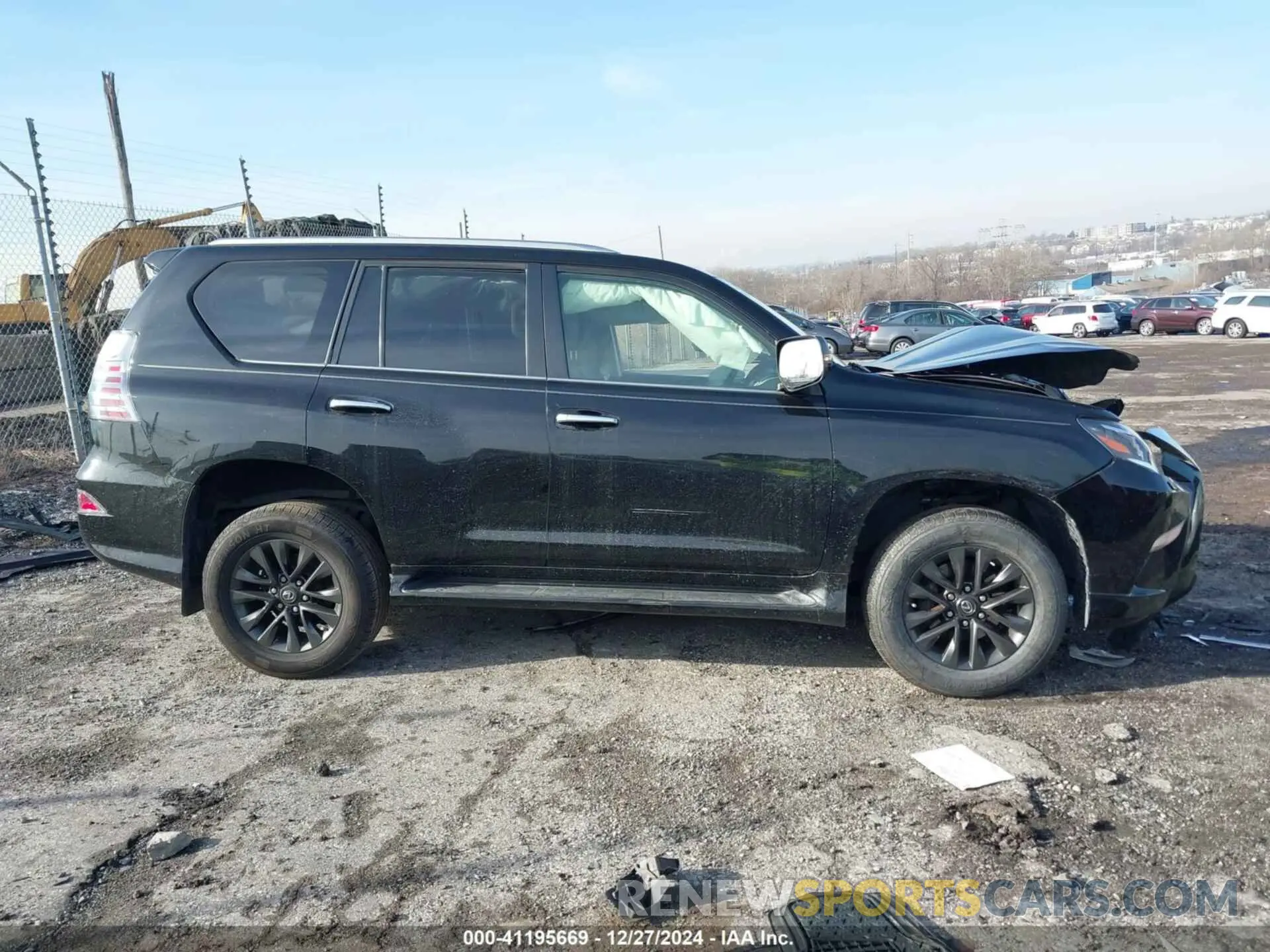 14 fotografías del automóvil dañado JTJAM7BX1L5244885 LEXUS GX 460 2020
