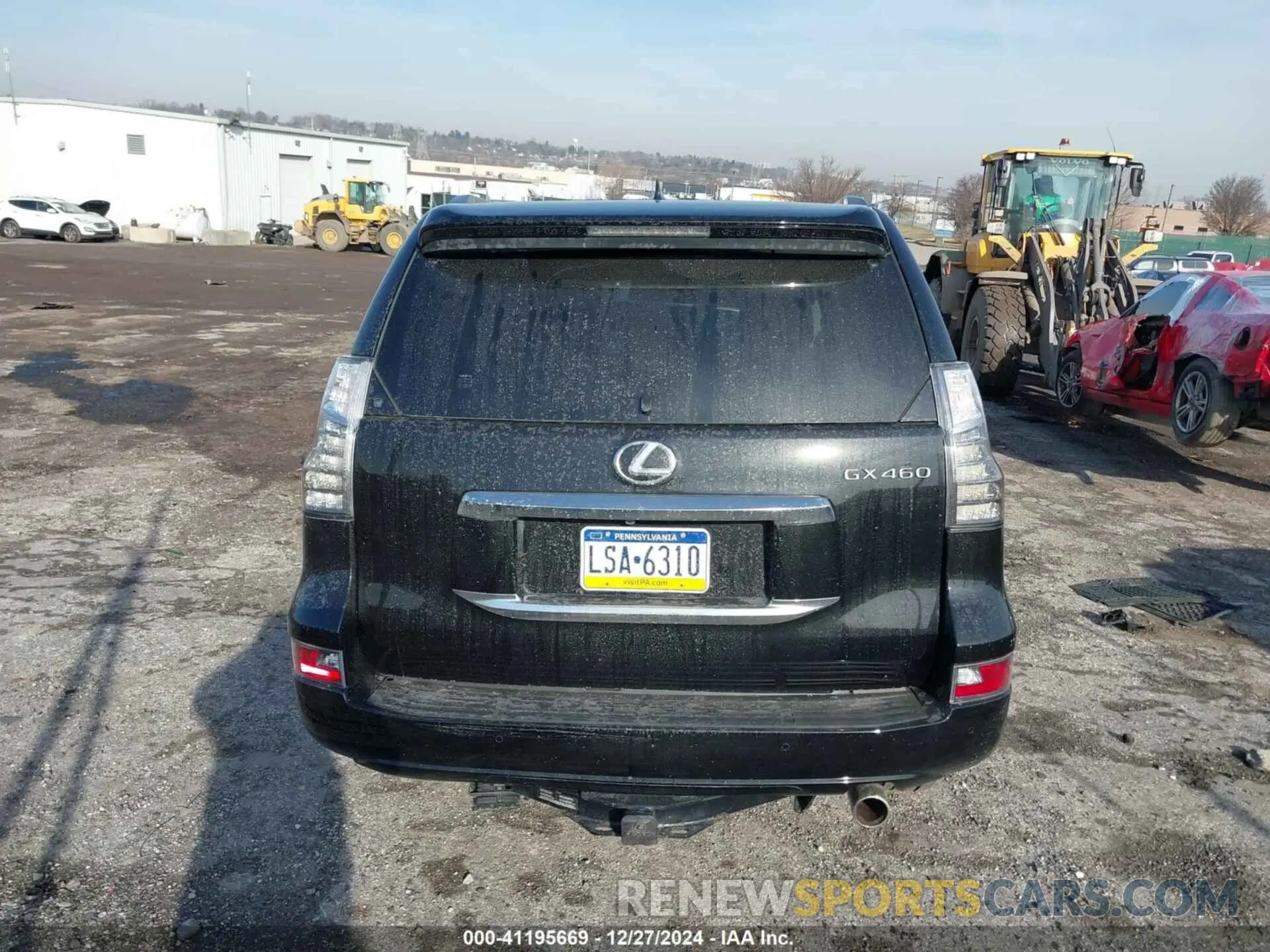 17 fotografías del automóvil dañado JTJAM7BX1L5244885 LEXUS GX 460 2020