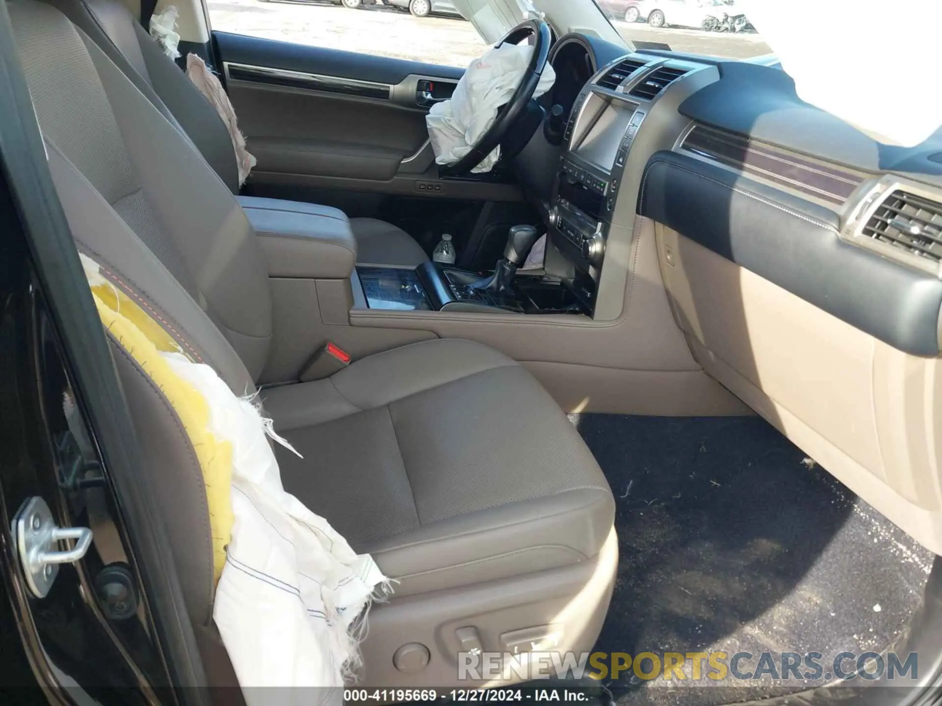 5 fotografías del automóvil dañado JTJAM7BX1L5244885 LEXUS GX 460 2020