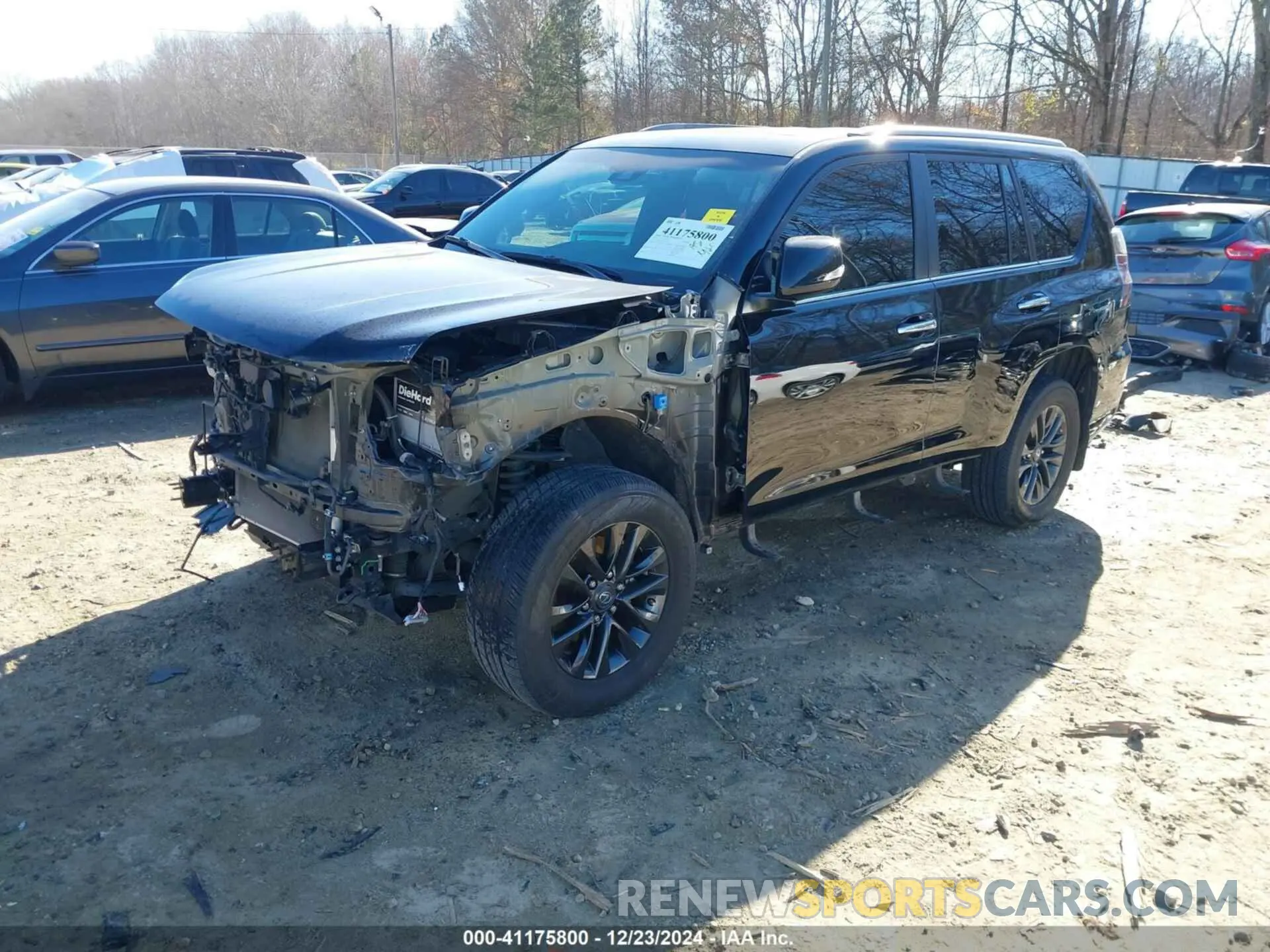 2 fotografías del automóvil dañado JTJAM7BX3L5247237 LEXUS GX 460 2020