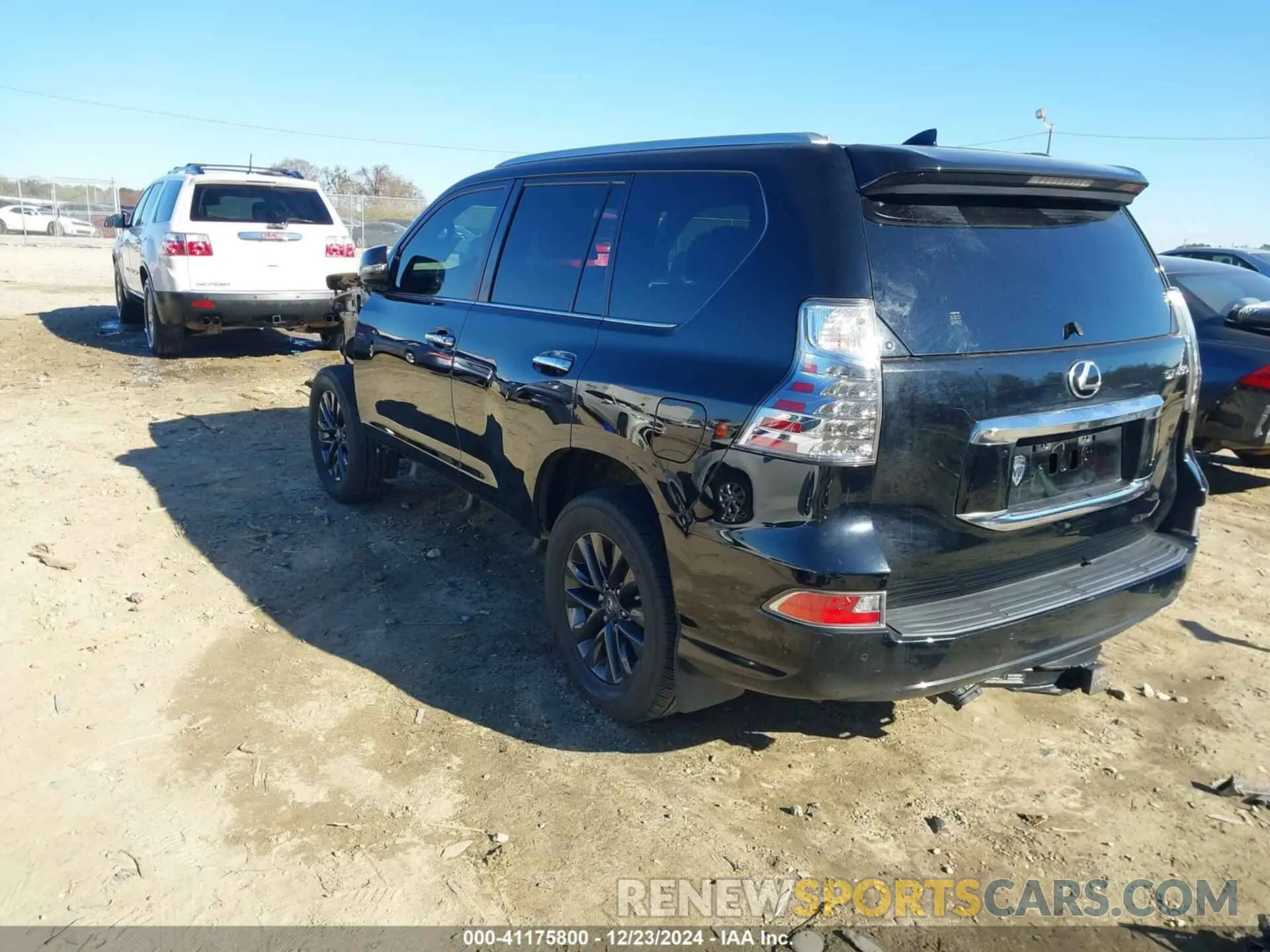 3 fotografías del automóvil dañado JTJAM7BX3L5247237 LEXUS GX 460 2020