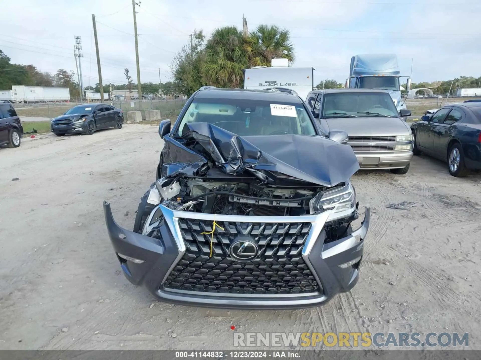 12 fotografías del automóvil dañado JTJAM7BX3L5263762 LEXUS GX 460 2020