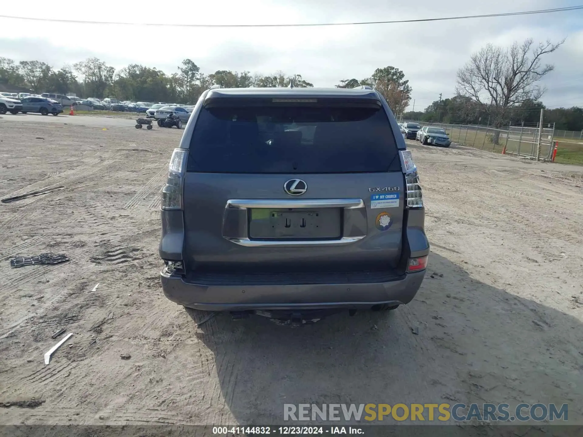 16 fotografías del automóvil dañado JTJAM7BX3L5263762 LEXUS GX 460 2020