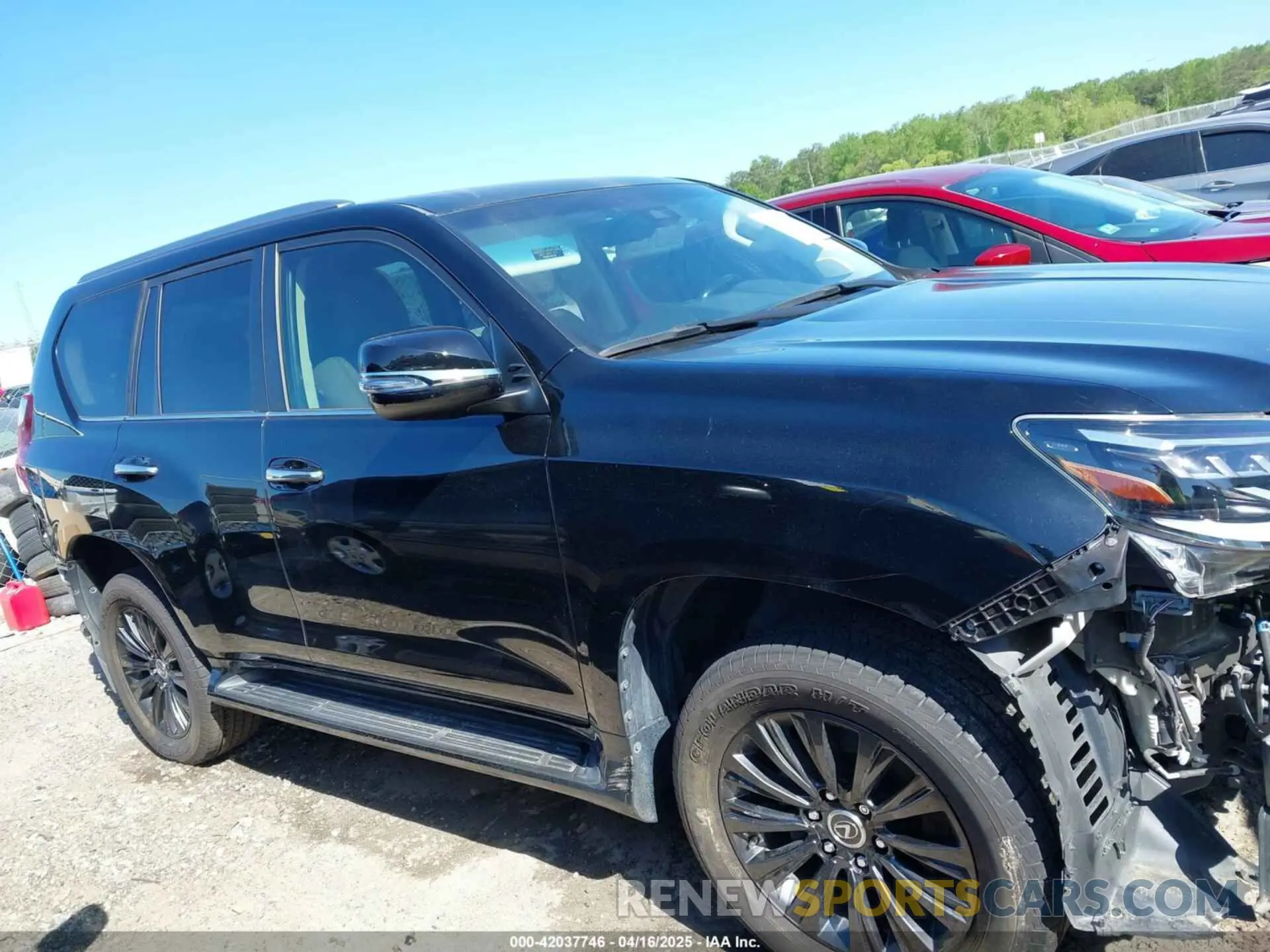14 fotografías del automóvil dañado JTJAM7BX4L5252978 LEXUS GX 460 2020
