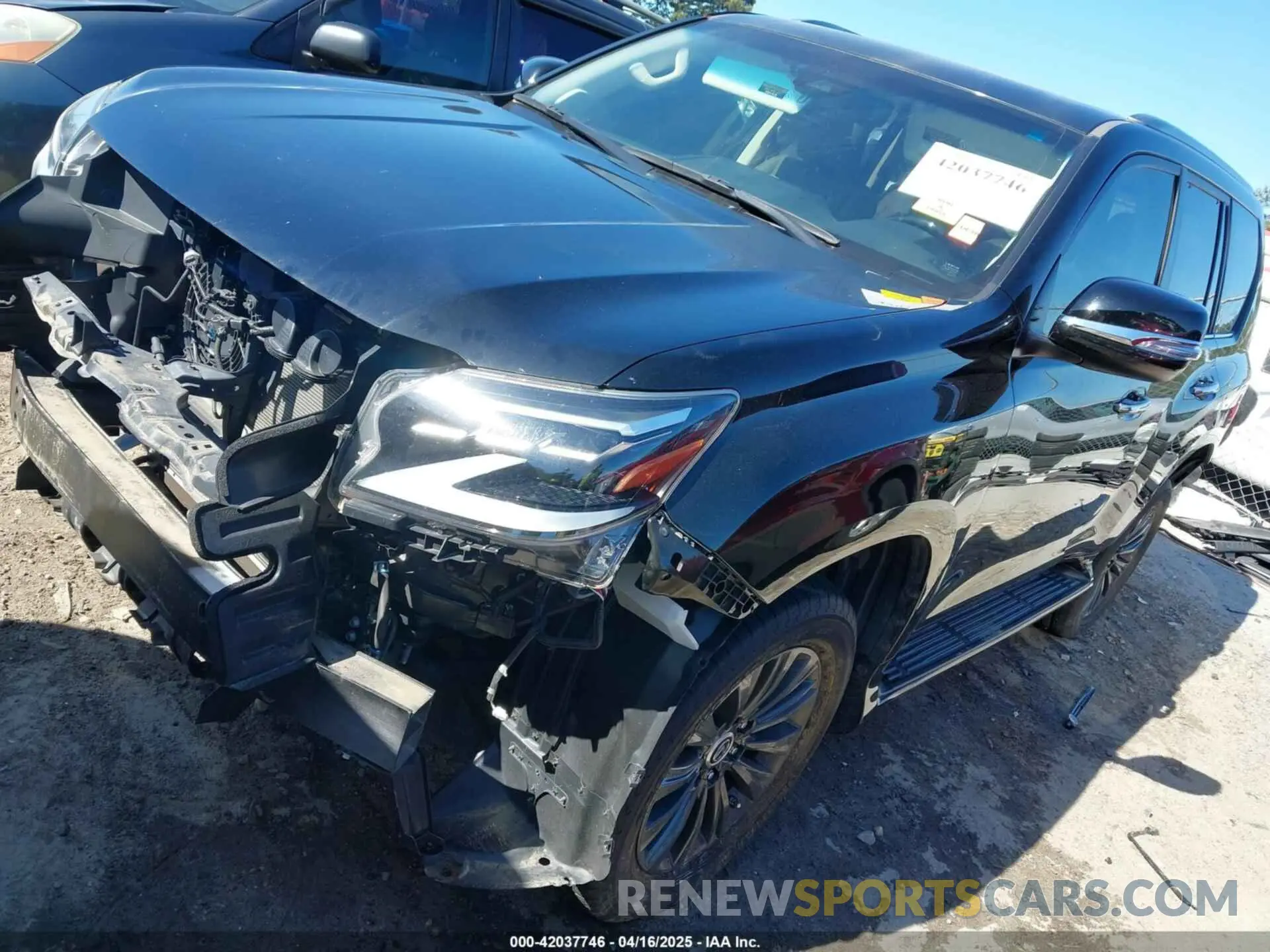 2 fotografías del automóvil dañado JTJAM7BX4L5252978 LEXUS GX 460 2020