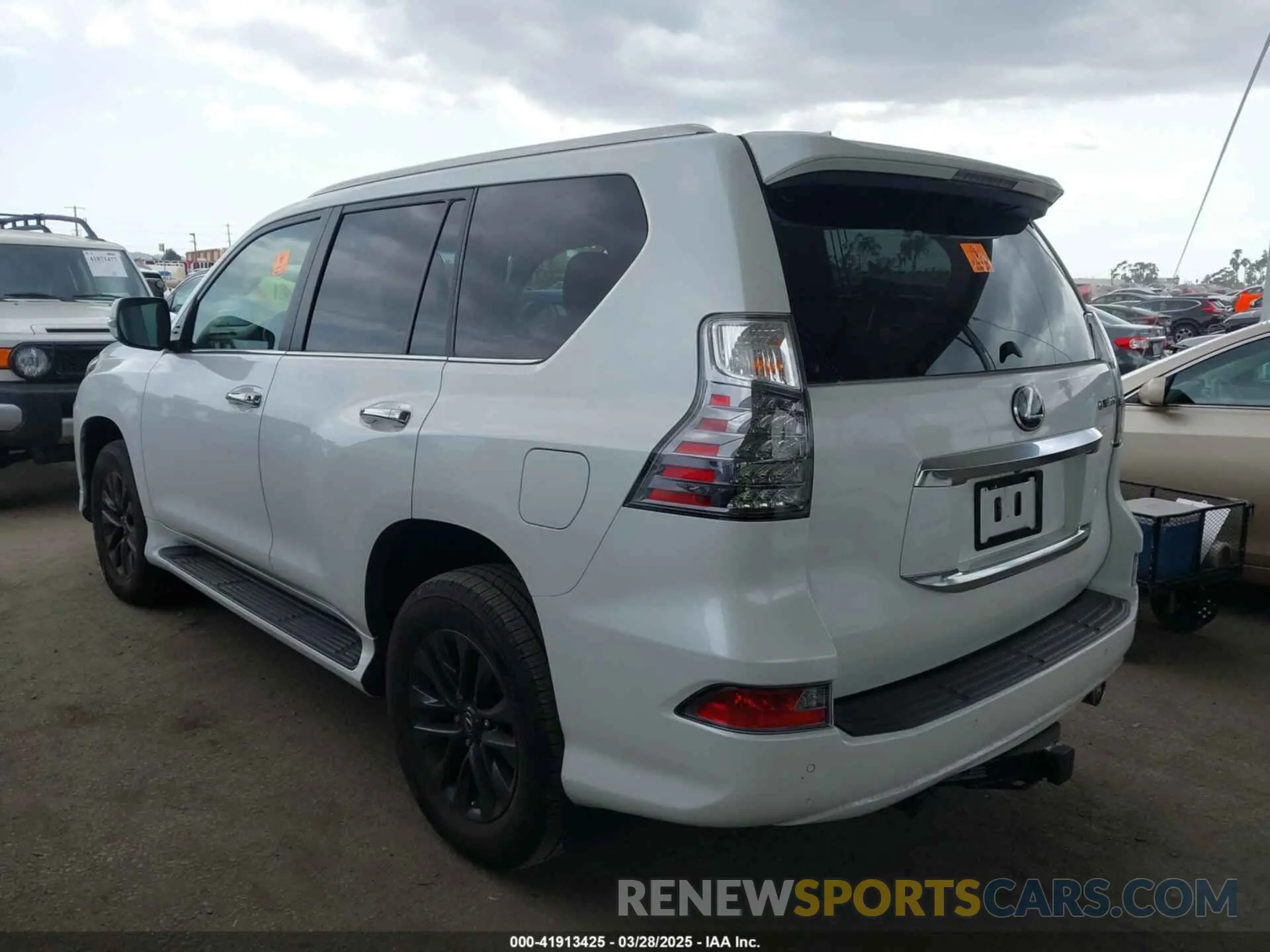3 fotografías del automóvil dañado JTJAM7BX4L5255492 LEXUS GX 460 2020