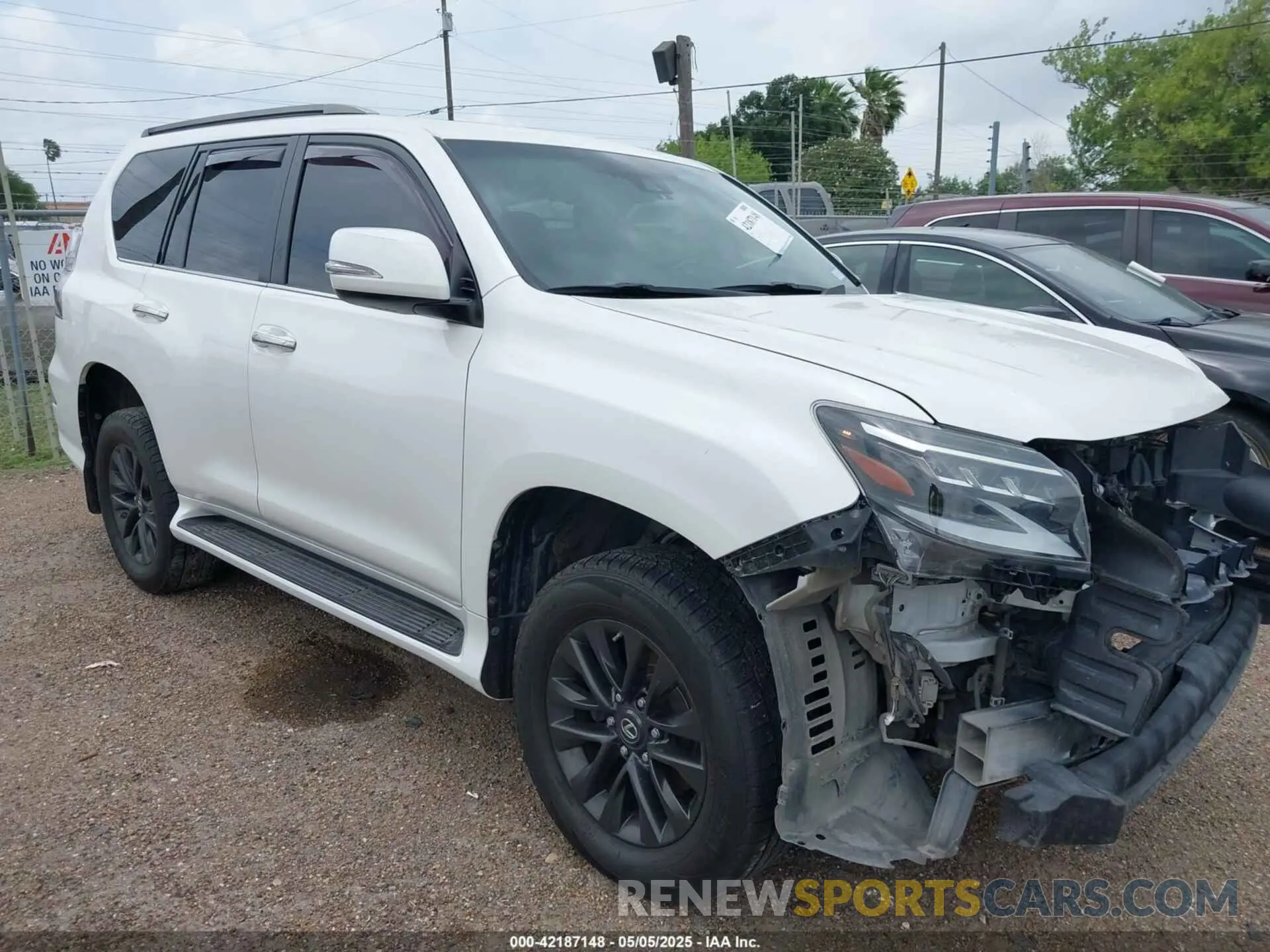 1 fotografías del automóvil dañado JTJAM7BX6L5266770 LEXUS GX 460 2020