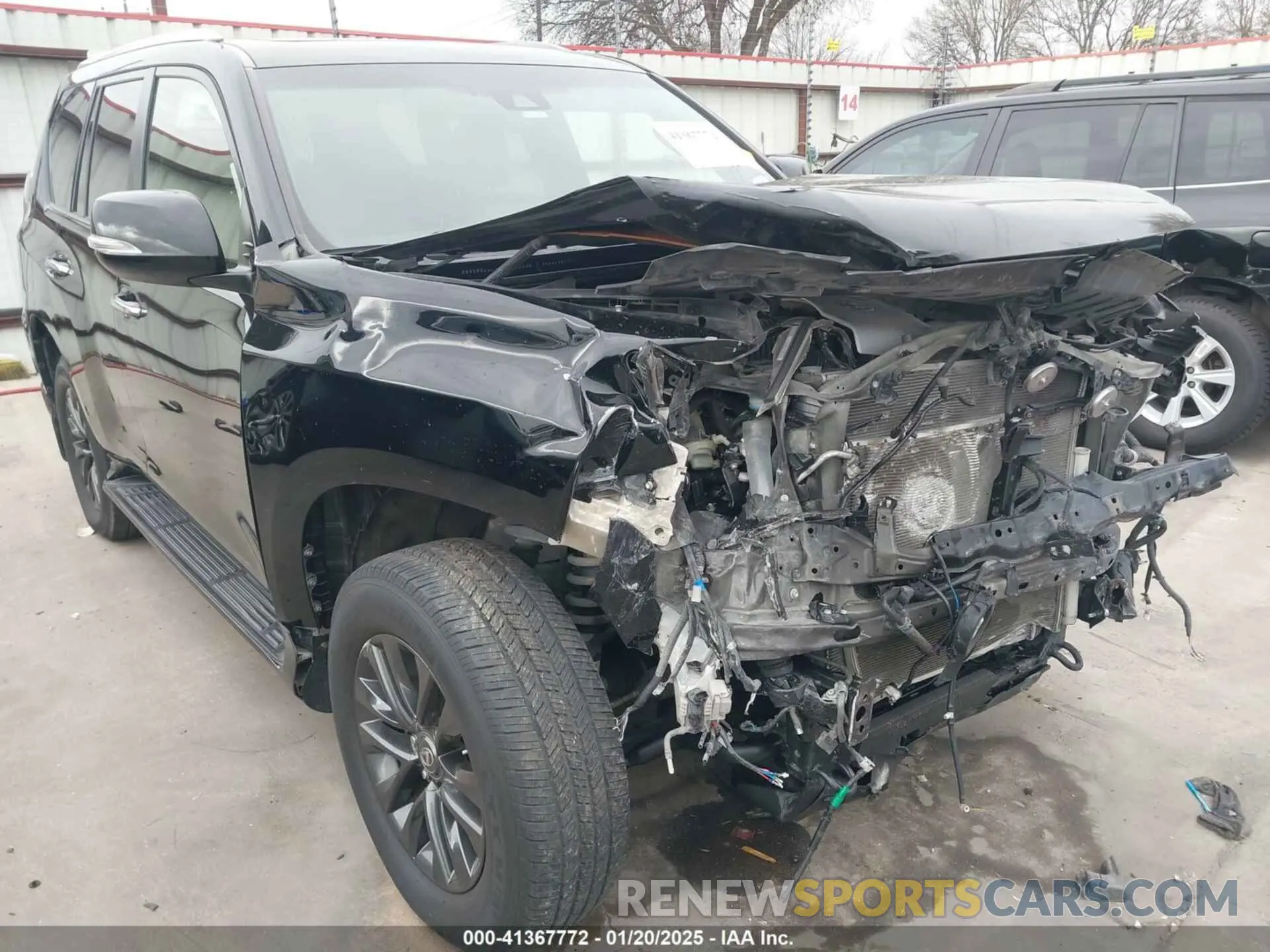 17 fotografías del automóvil dañado JTJAM7BX8L5240834 LEXUS GX 460 2020