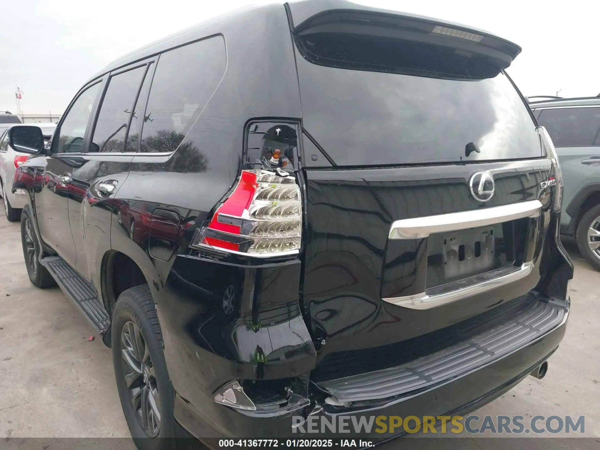 19 fotografías del automóvil dañado JTJAM7BX8L5240834 LEXUS GX 460 2020