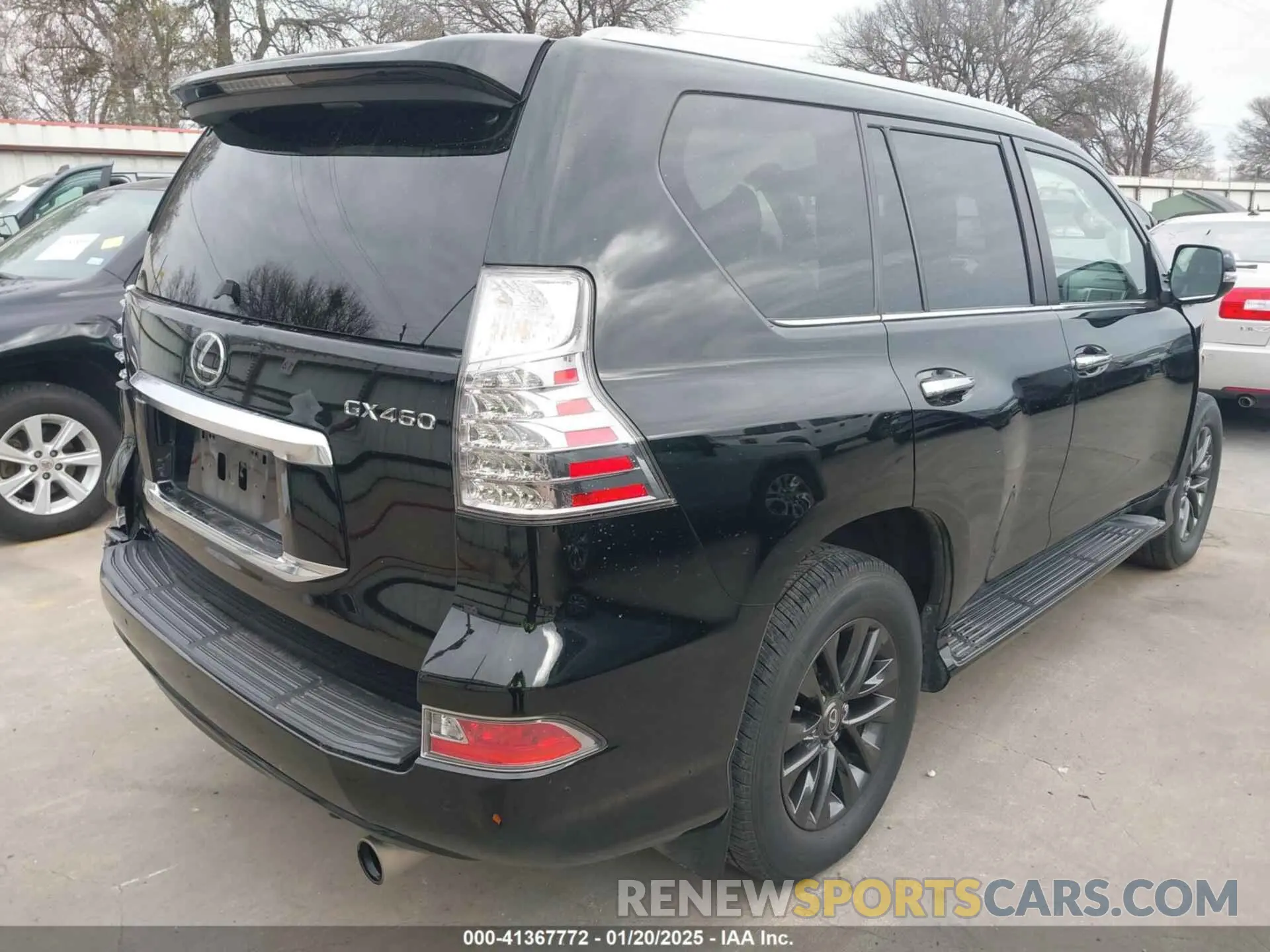 4 fotografías del automóvil dañado JTJAM7BX8L5240834 LEXUS GX 460 2020