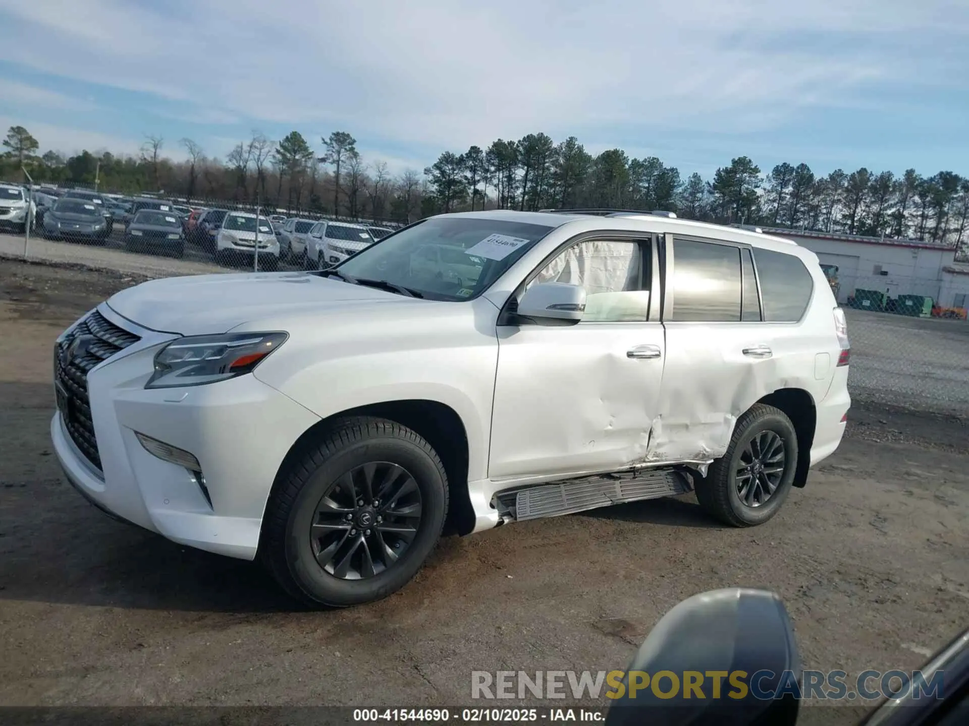 14 fotografías del automóvil dañado JTJAM7BX8L5245046 LEXUS GX 460 2020