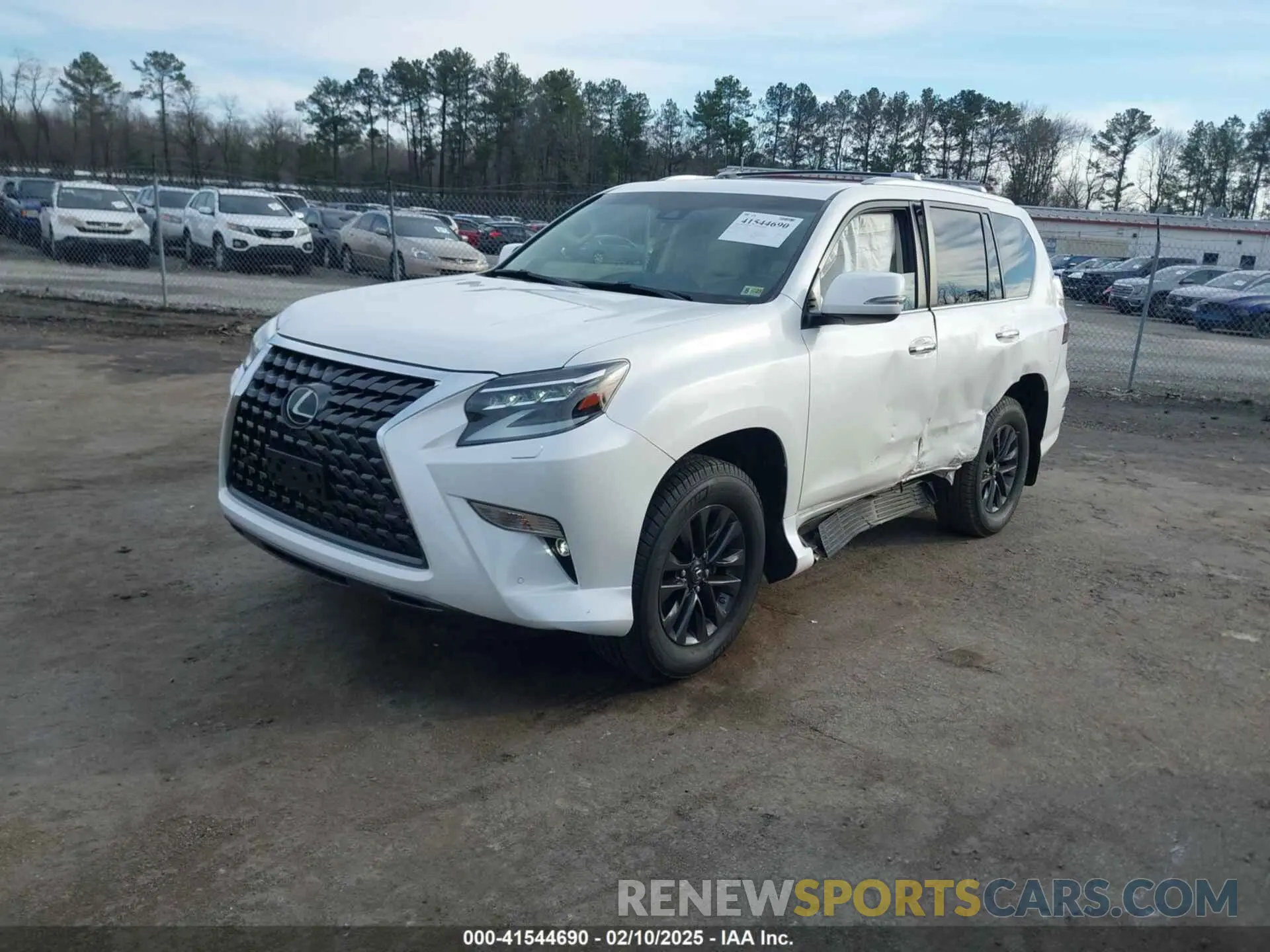 2 fotografías del automóvil dañado JTJAM7BX8L5245046 LEXUS GX 460 2020