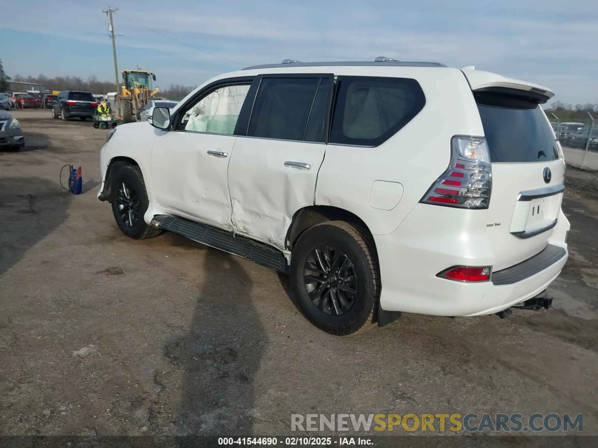 3 fotografías del automóvil dañado JTJAM7BX8L5245046 LEXUS GX 460 2020