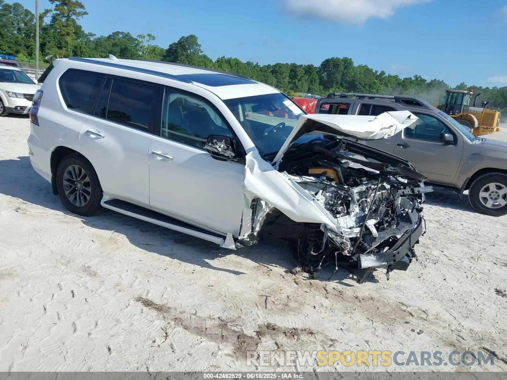 1 fotografías del automóvil dañado JTJAM7BX0M5302132 LEXUS GX 460 2021