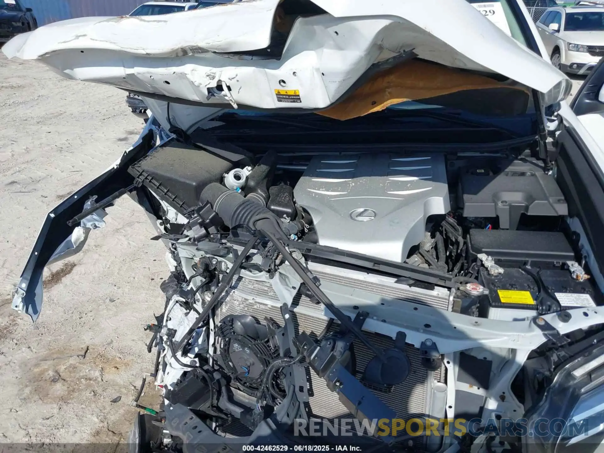 10 fotografías del automóvil dañado JTJAM7BX0M5302132 LEXUS GX 460 2021