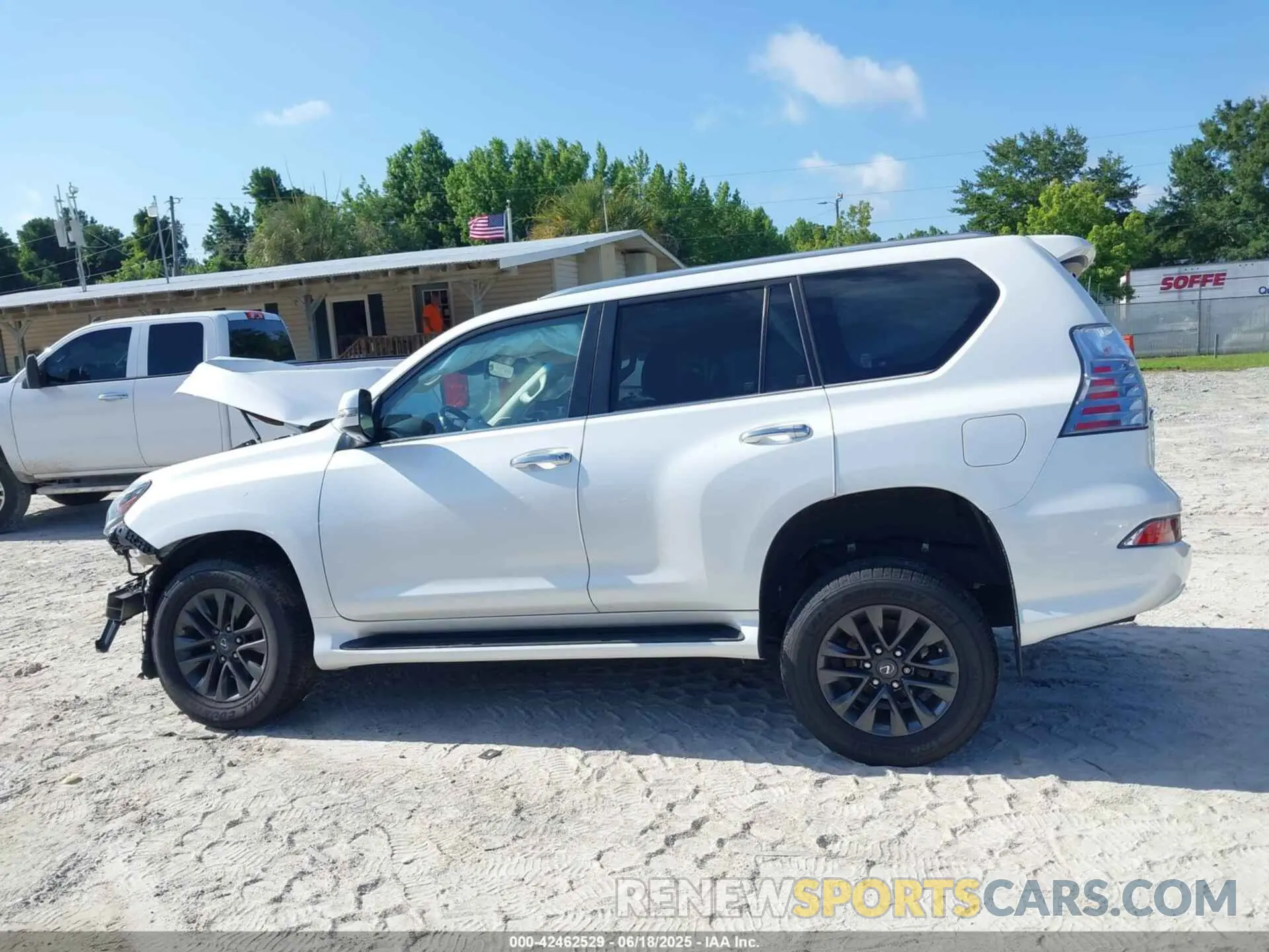 14 fotografías del automóvil dañado JTJAM7BX0M5302132 LEXUS GX 460 2021