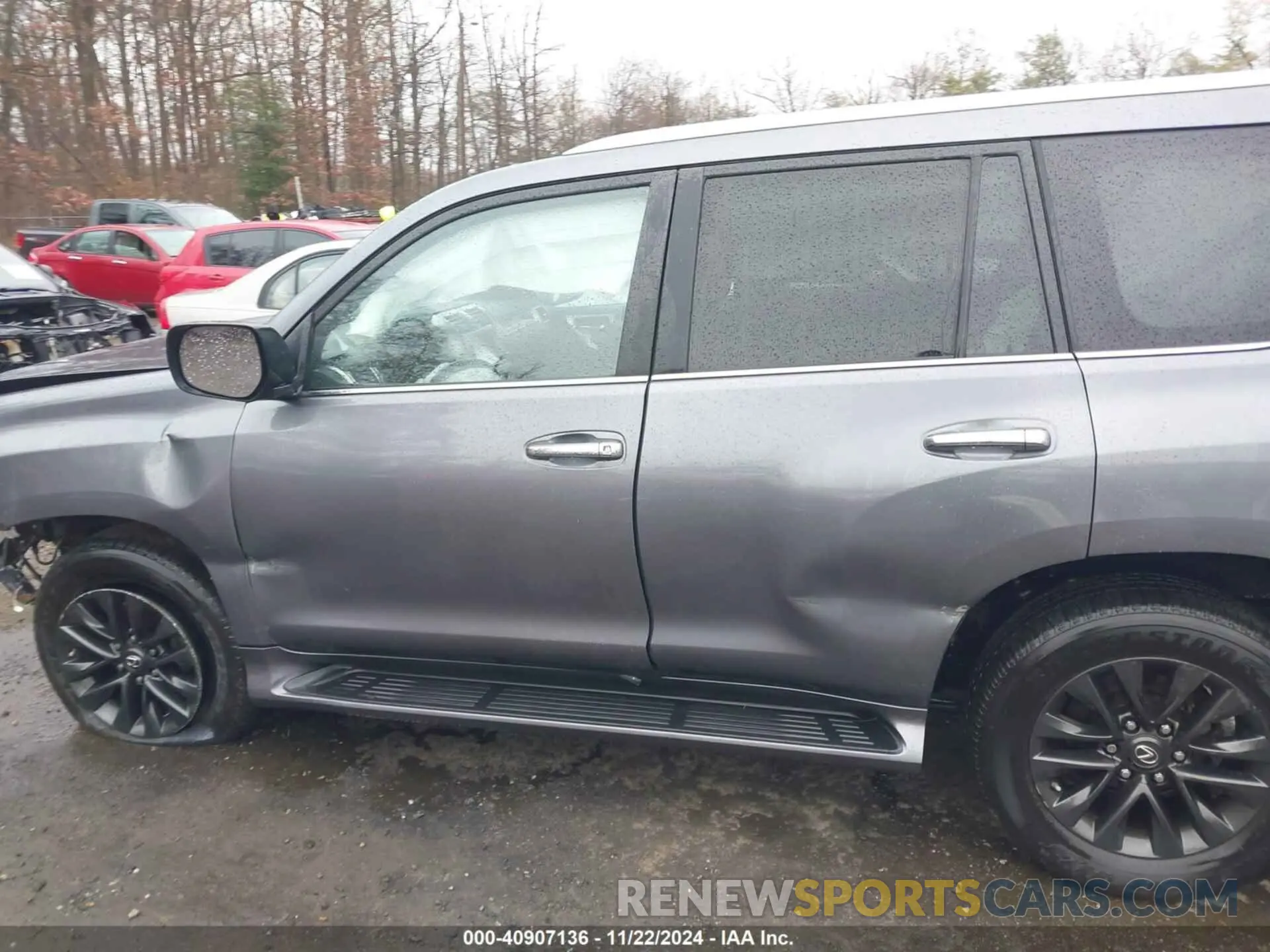 15 fotografías del automóvil dañado JTJAM7BX1M5273577 LEXUS GX 460 2021
