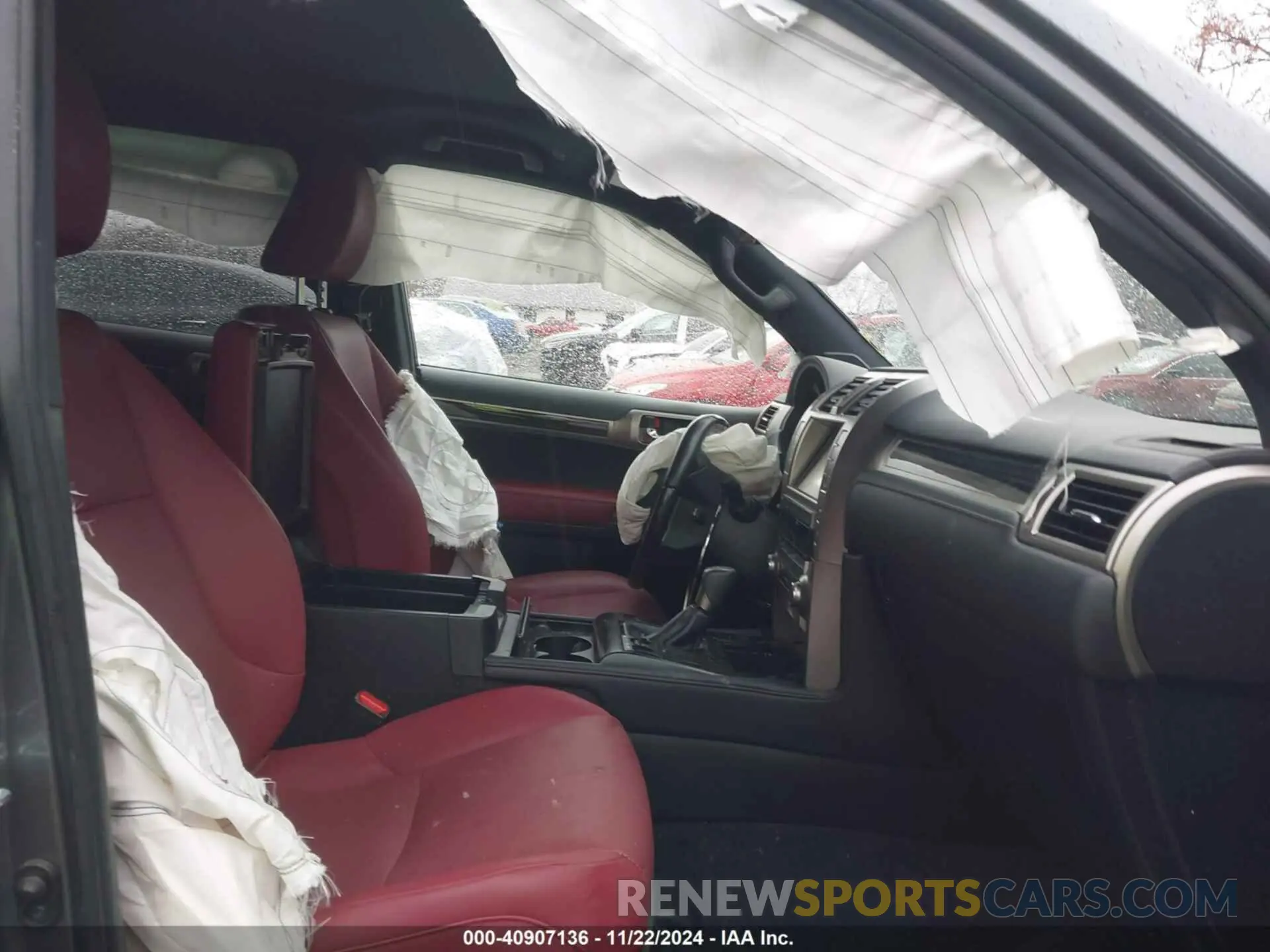 5 fotografías del automóvil dañado JTJAM7BX1M5273577 LEXUS GX 460 2021