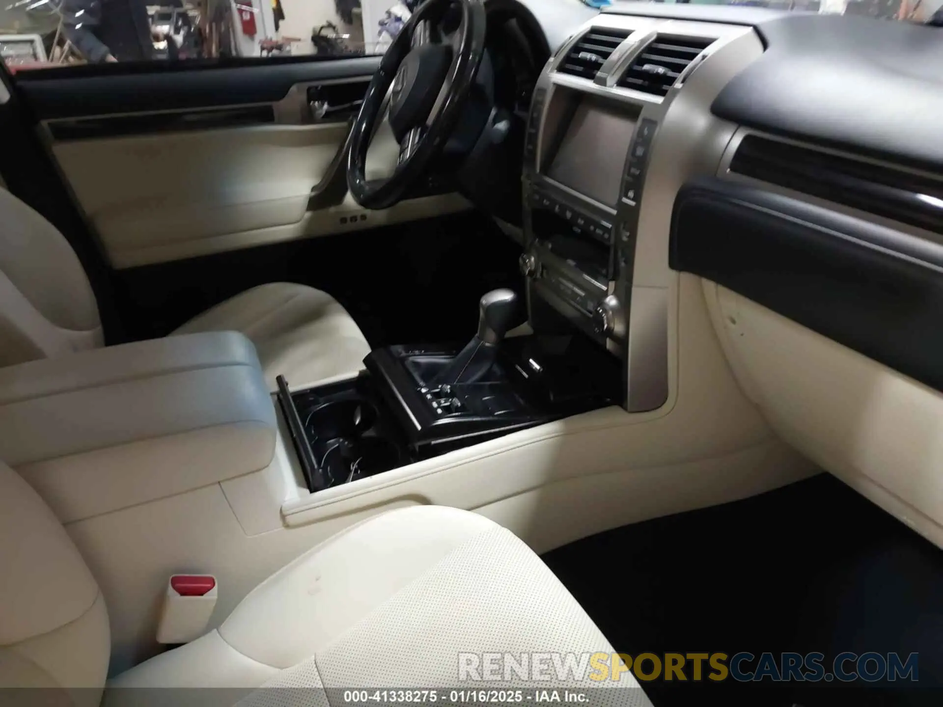 5 fotografías del automóvil dañado JTJAM7BX2M5272146 LEXUS GX 460 2021
