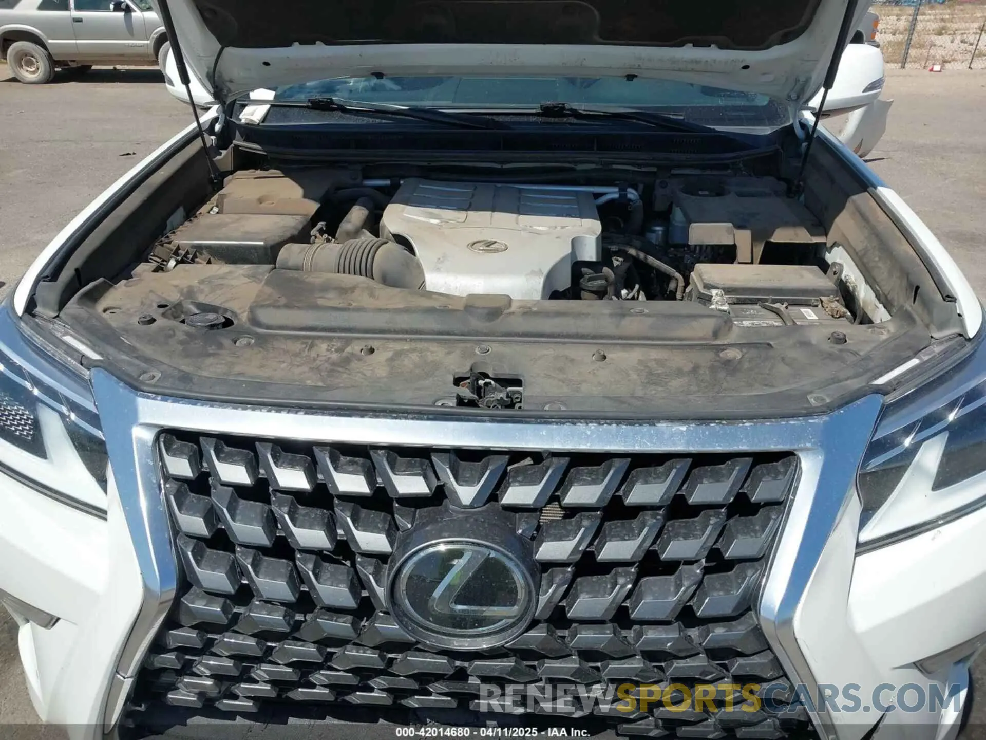 10 fotografías del automóvil dañado JTJAM7BX2M5272499 LEXUS GX 460 2021