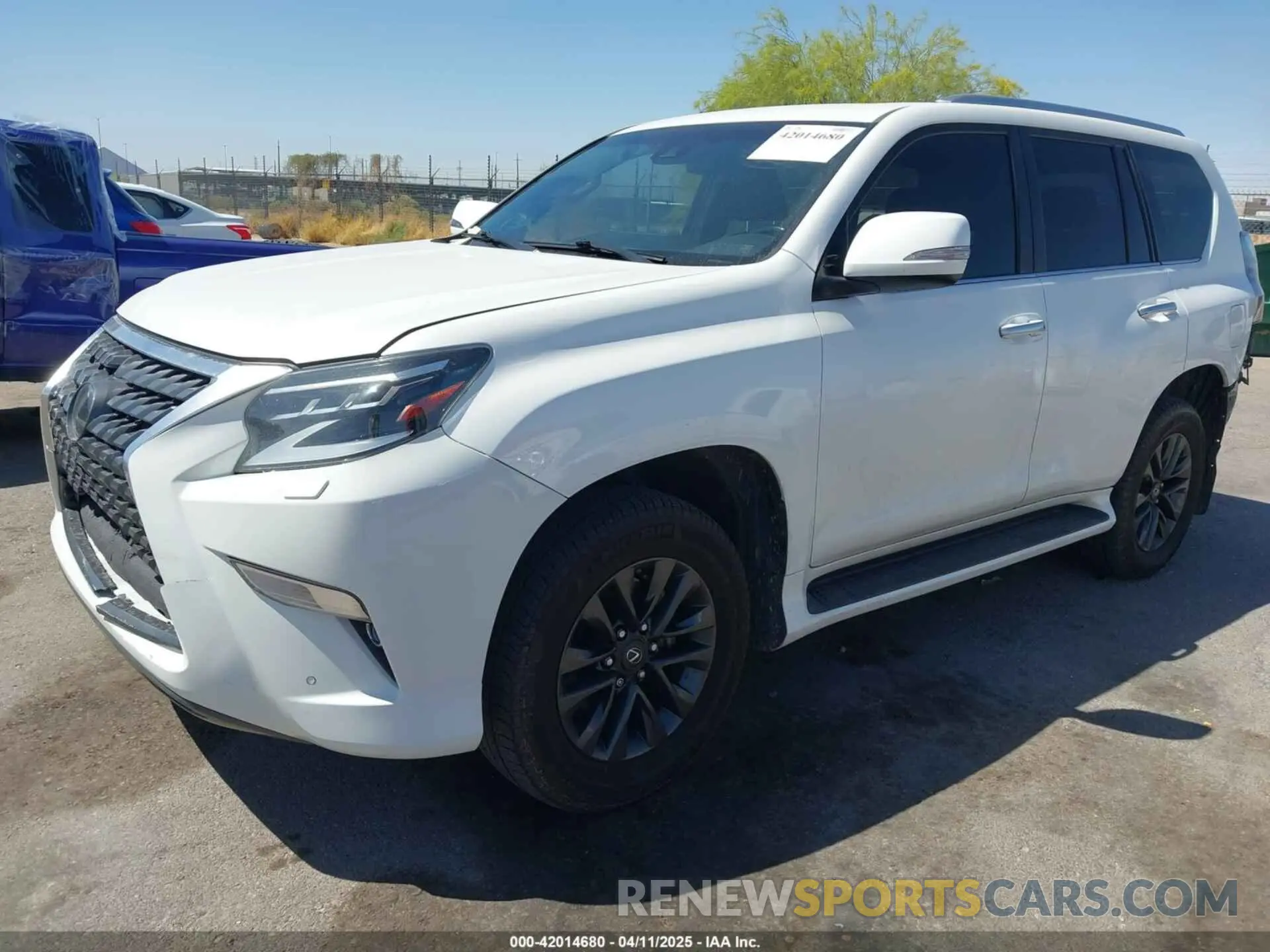 2 fotografías del automóvil dañado JTJAM7BX2M5272499 LEXUS GX 460 2021