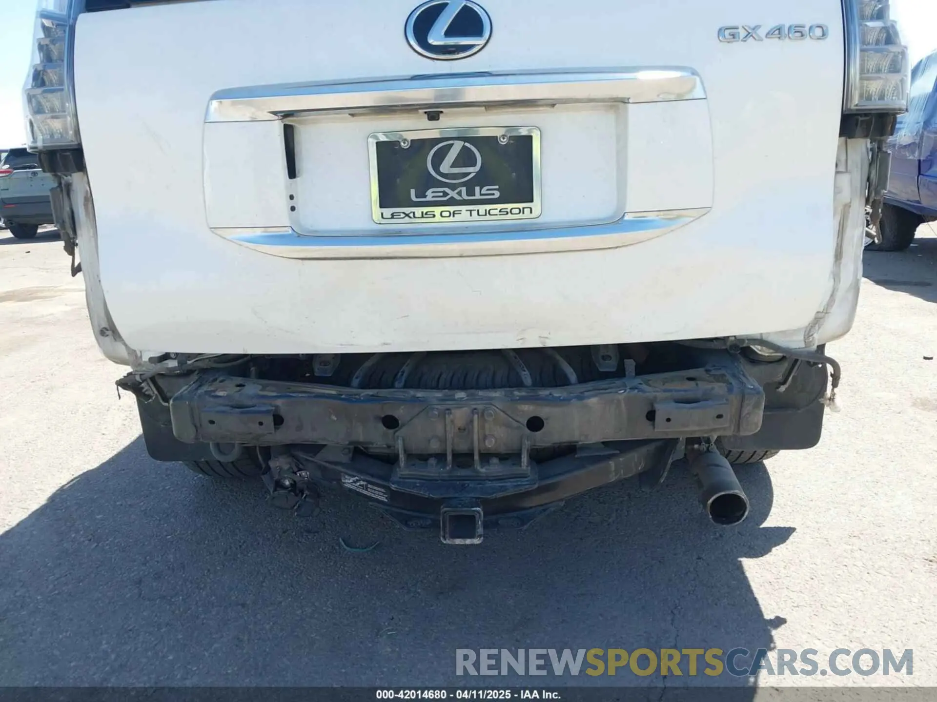 6 fotografías del automóvil dañado JTJAM7BX2M5272499 LEXUS GX 460 2021