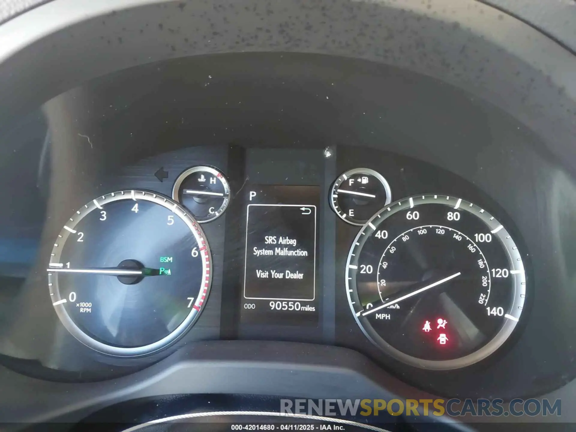 7 fotografías del automóvil dañado JTJAM7BX2M5272499 LEXUS GX 460 2021