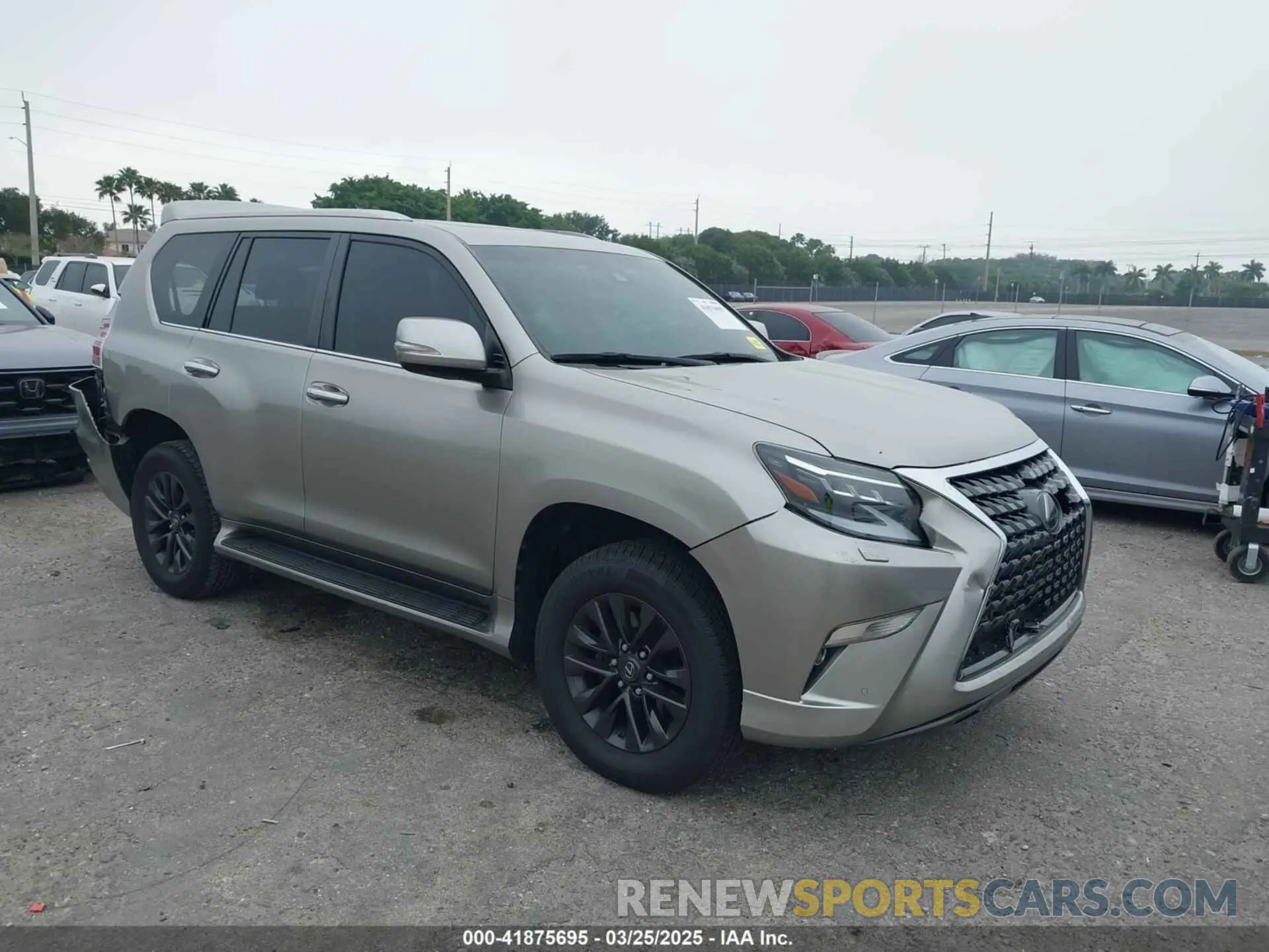 1 fotografías del automóvil dañado JTJAM7BX2M5298598 LEXUS GX 460 2021